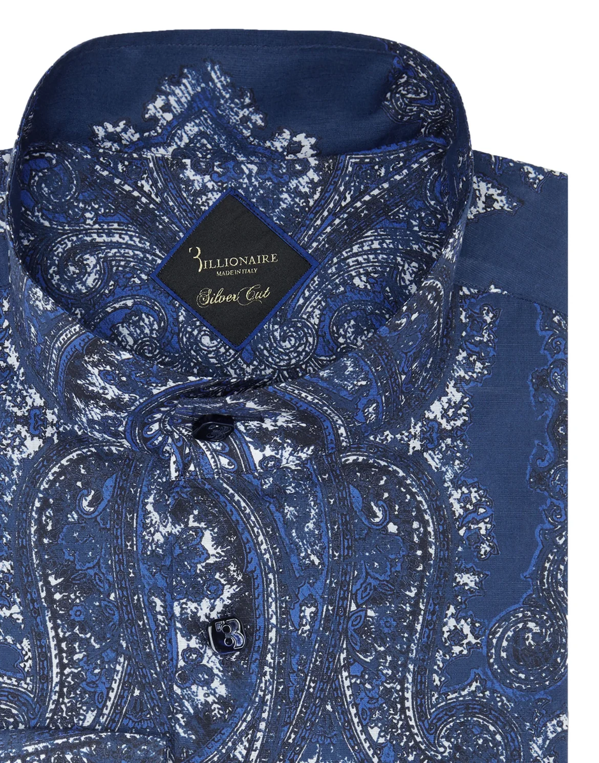 Shirt Silver Cut LS Paisley, цвет: Синий