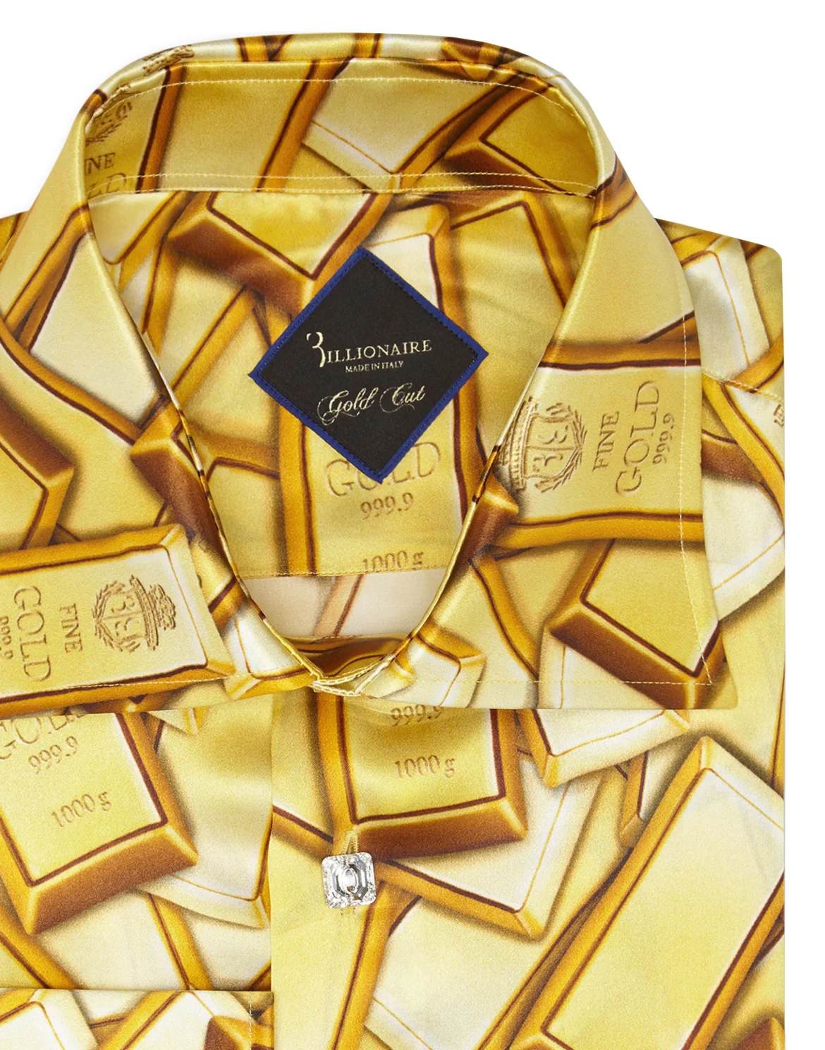 Shirt Gold Cut LS/Flavio Gold, цвет: Золотой