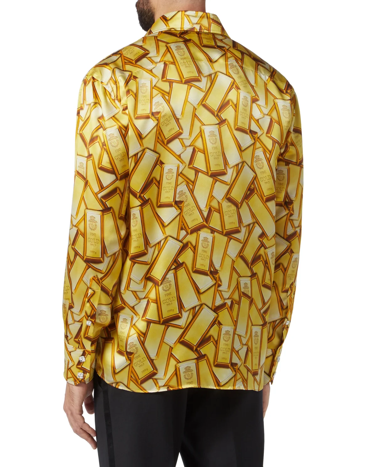 Shirt Gold Cut LS/Flavio Gold, цвет: Золотой