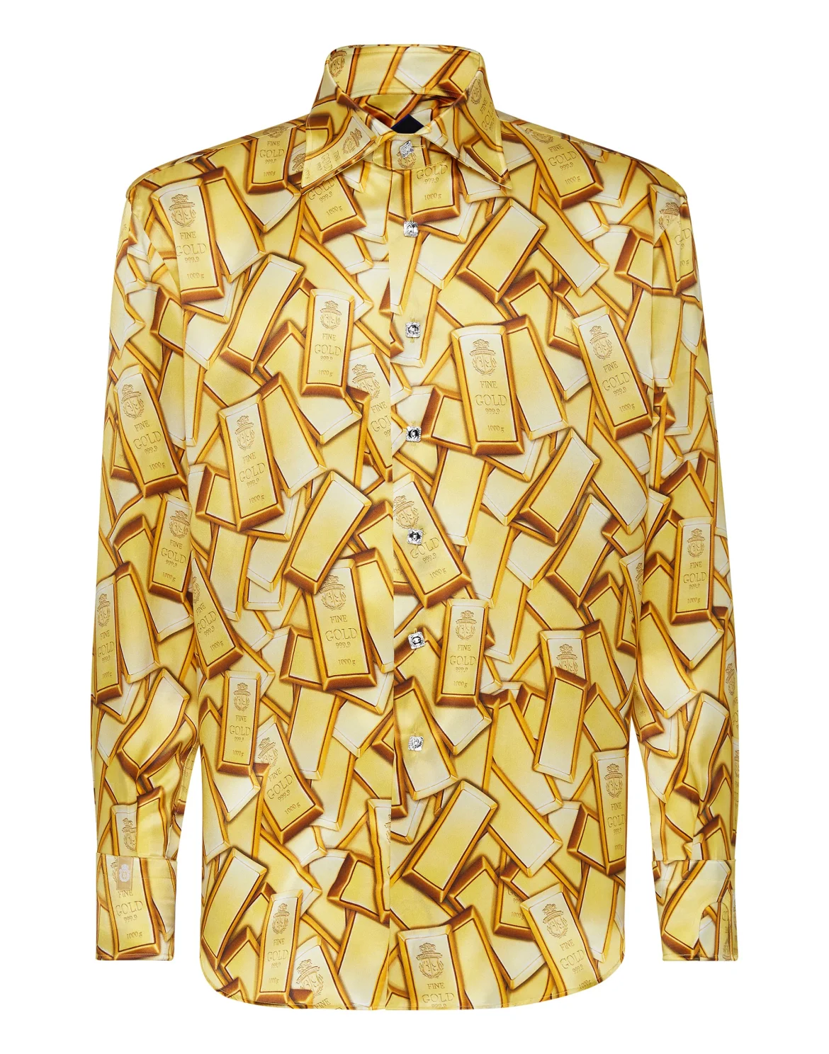 Shirt Gold Cut LS/Flavio Gold, цвет: Золотой