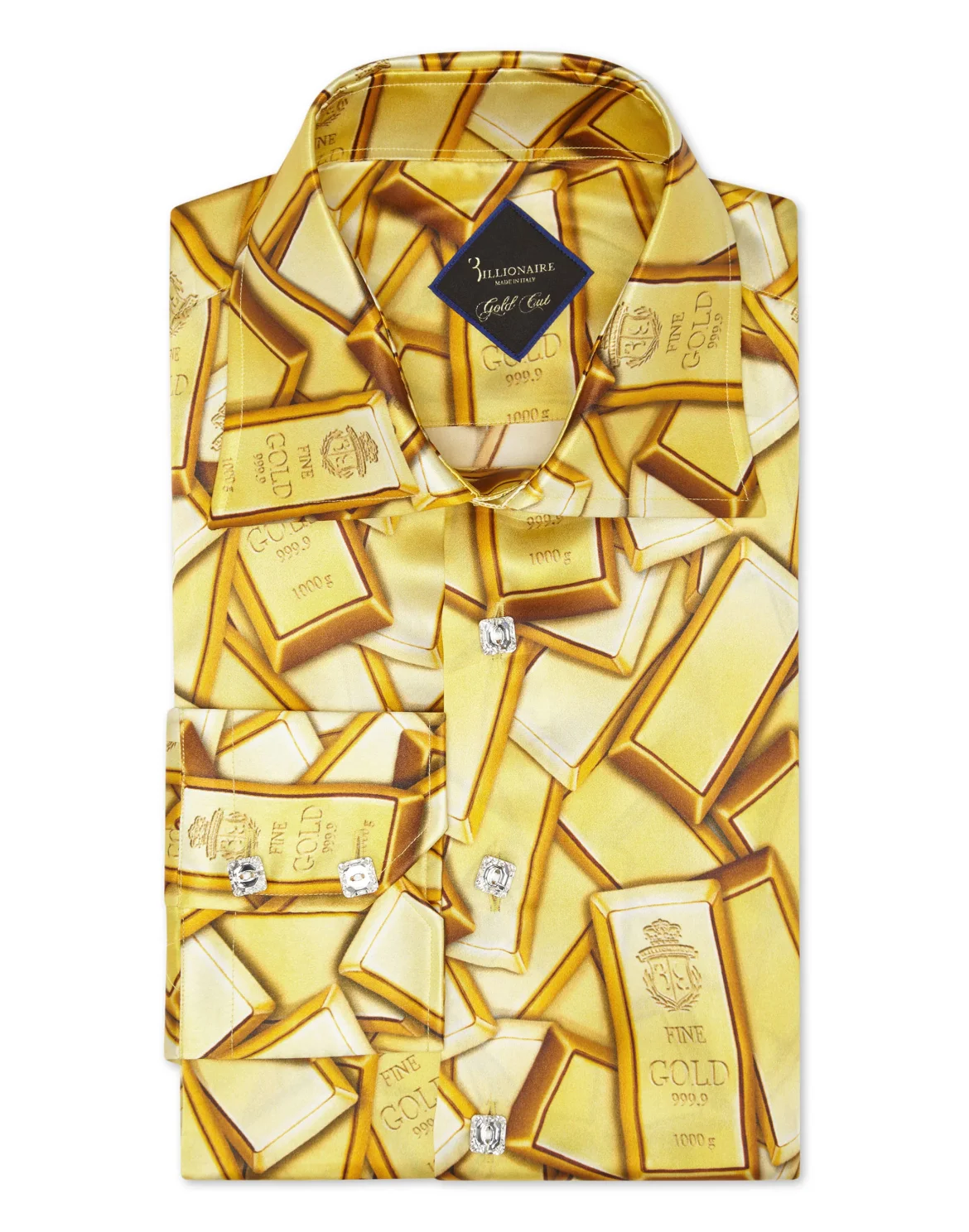 Shirt Gold Cut LS/Flavio Gold, цвет: Золотой