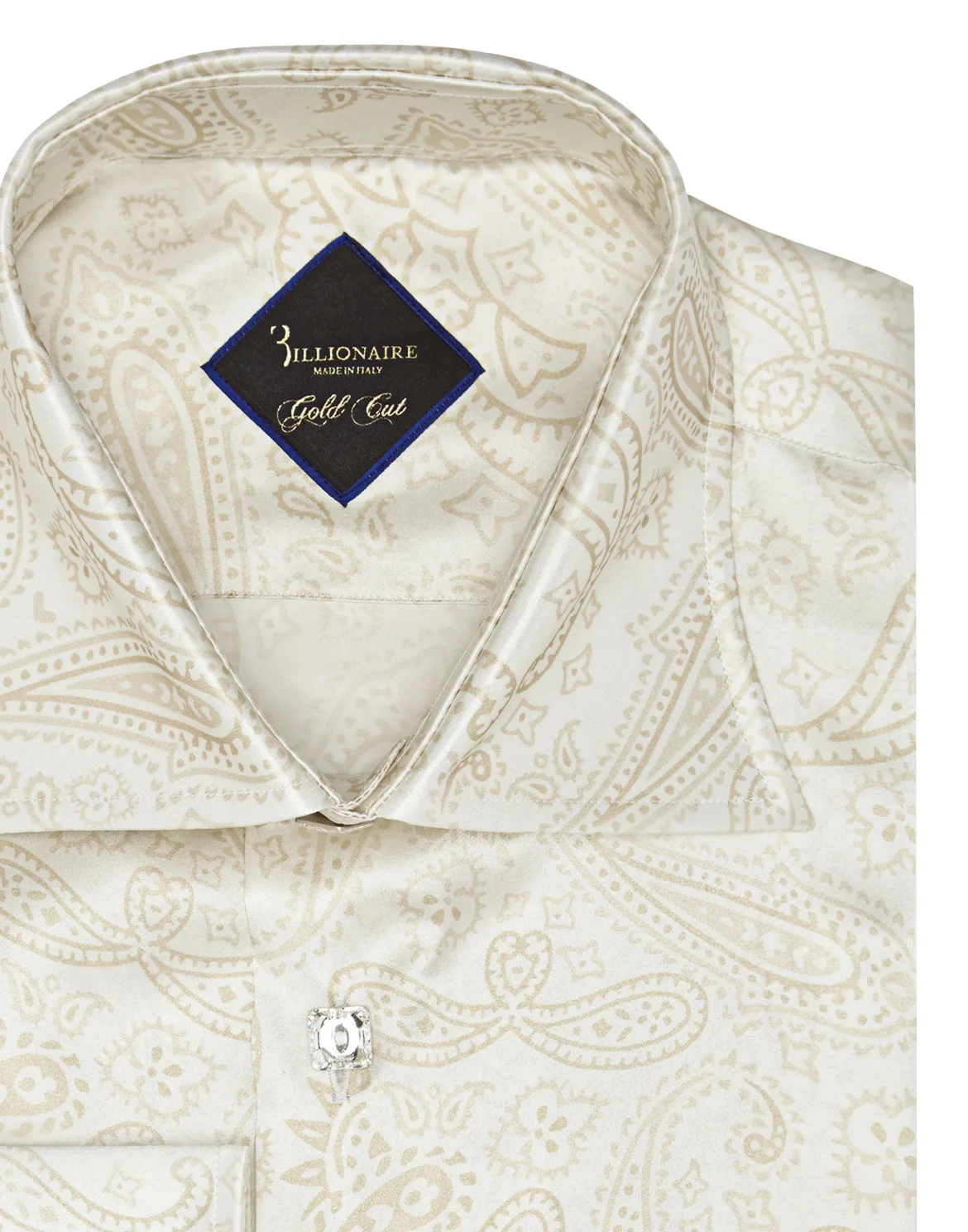 Shirt Gold Cut LS/Flavio Paisley, цвет: Белый