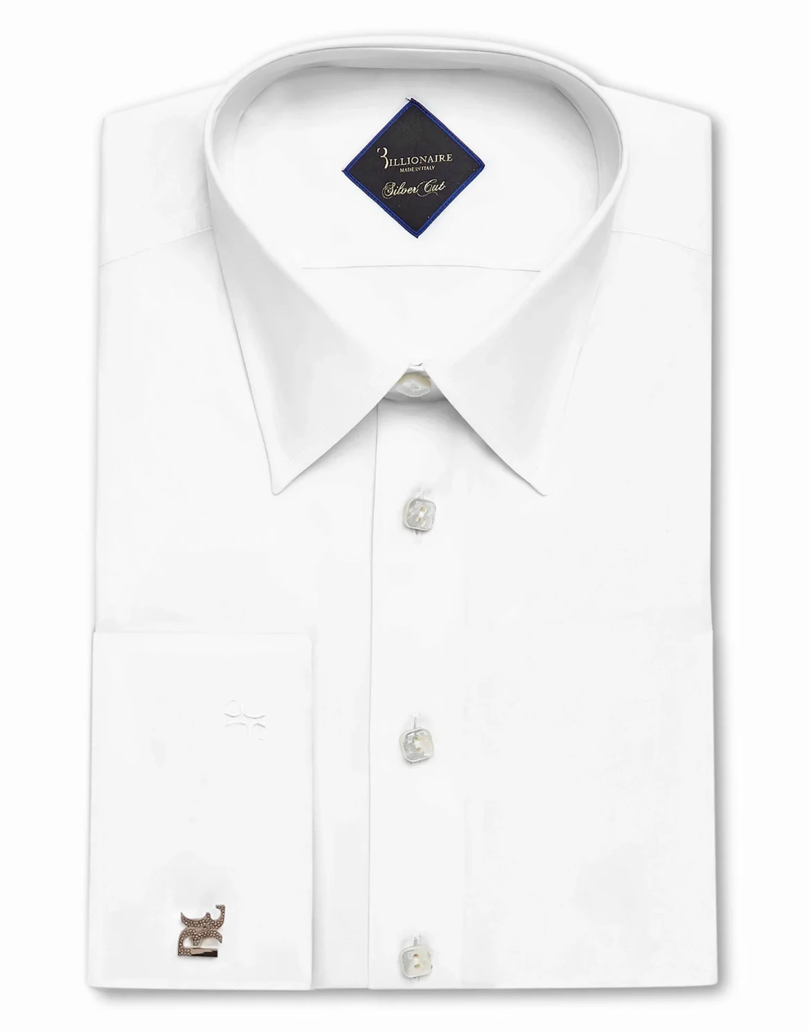 Shirt Silver Cut LS/Milano Elegant, цвет: Белый