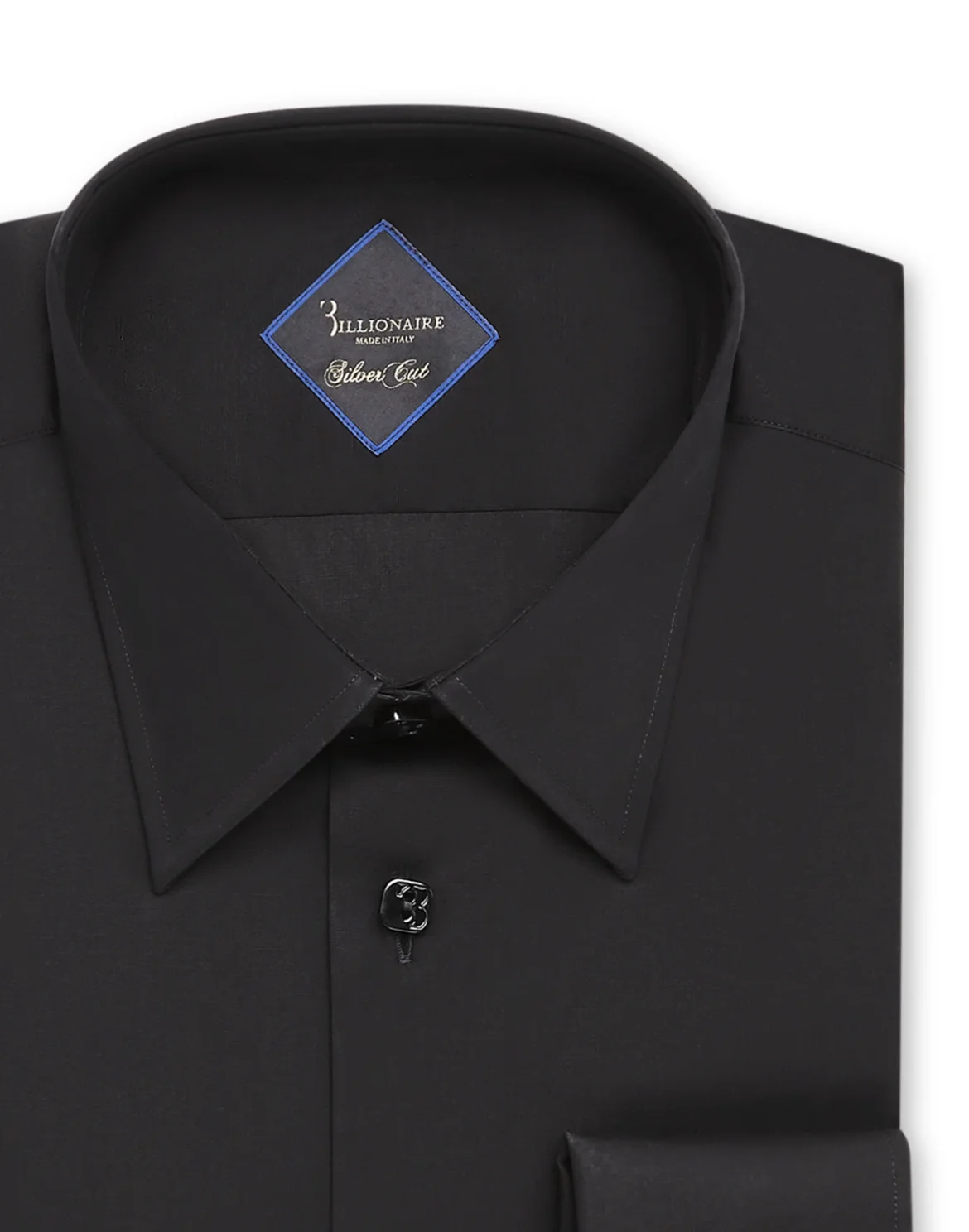 Shirt Silver Cut LS/Milano Elegant, цвет: Черный