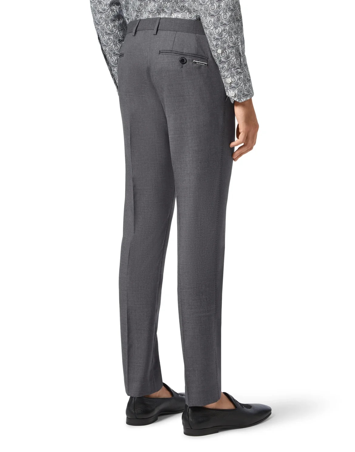 Slim Trousers Logos, цвет: Серый