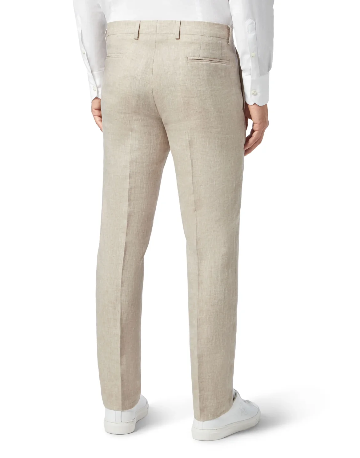 Trousers Tailored Fit Crest, цвет: Бежевый