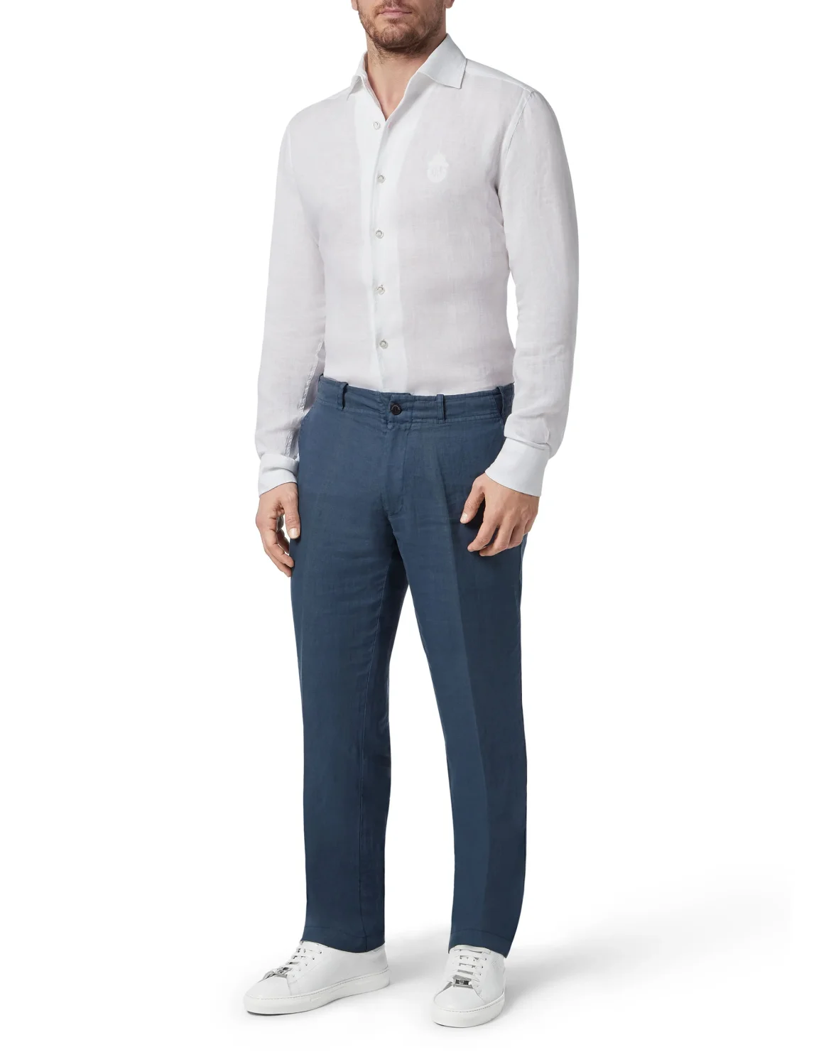 Long Trousers Crest, цвет: Синий