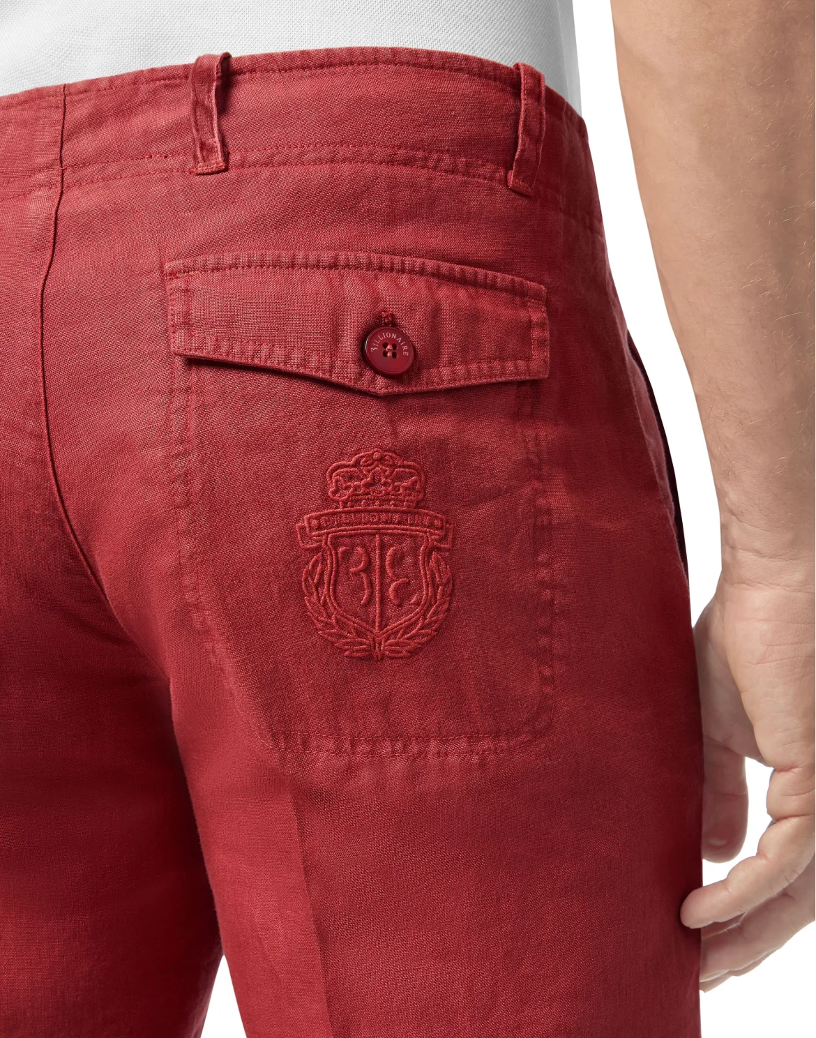 Short Trousers Crest, цвет: Красный