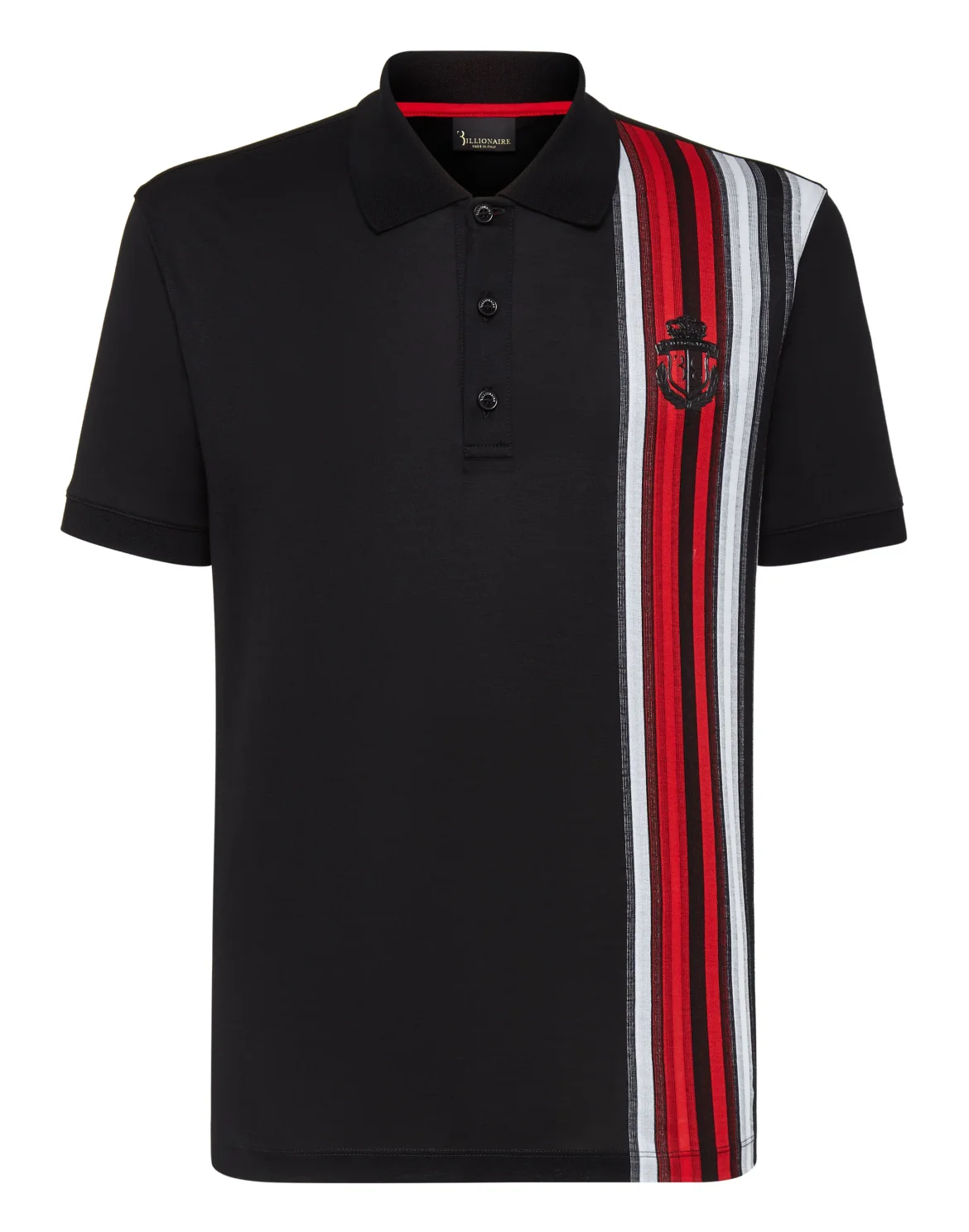 Polo shirt SS Stripes, цвет: Черный