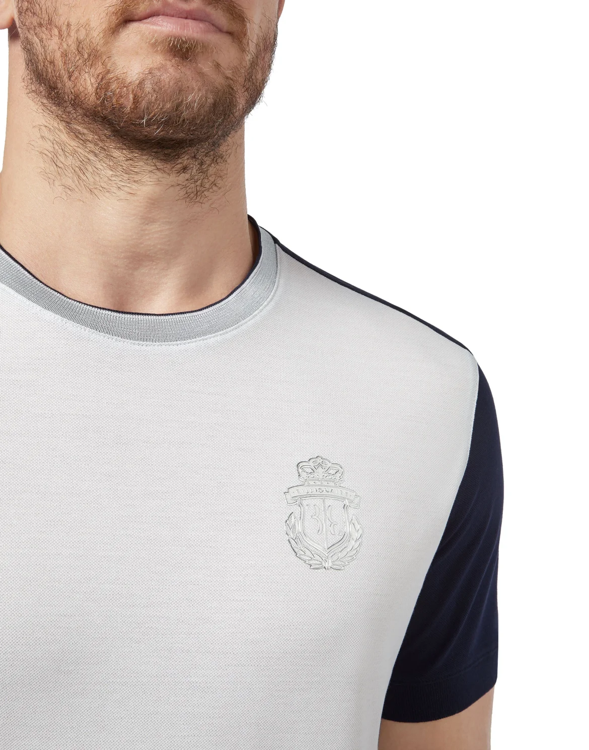 T-shirt Round Neck SS Crest, цвет: Белый