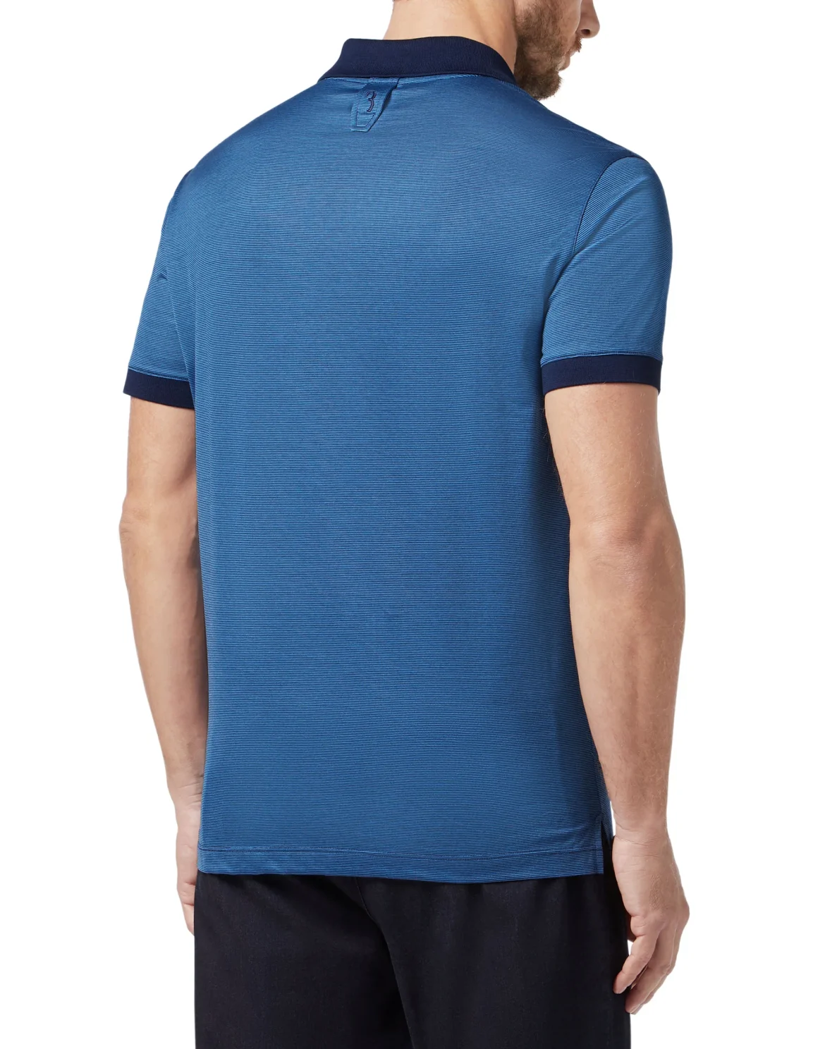 Polo shirt SS Crest, цвет: Синий