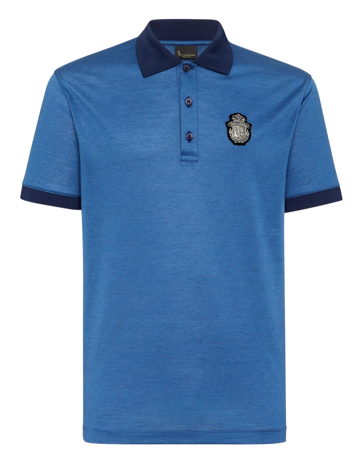 Polo shirt SS Crest, цвет: Синий