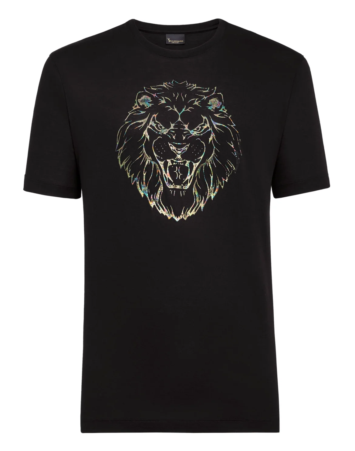 T-shirt Round Neck SS Lion, цвет: Черный
