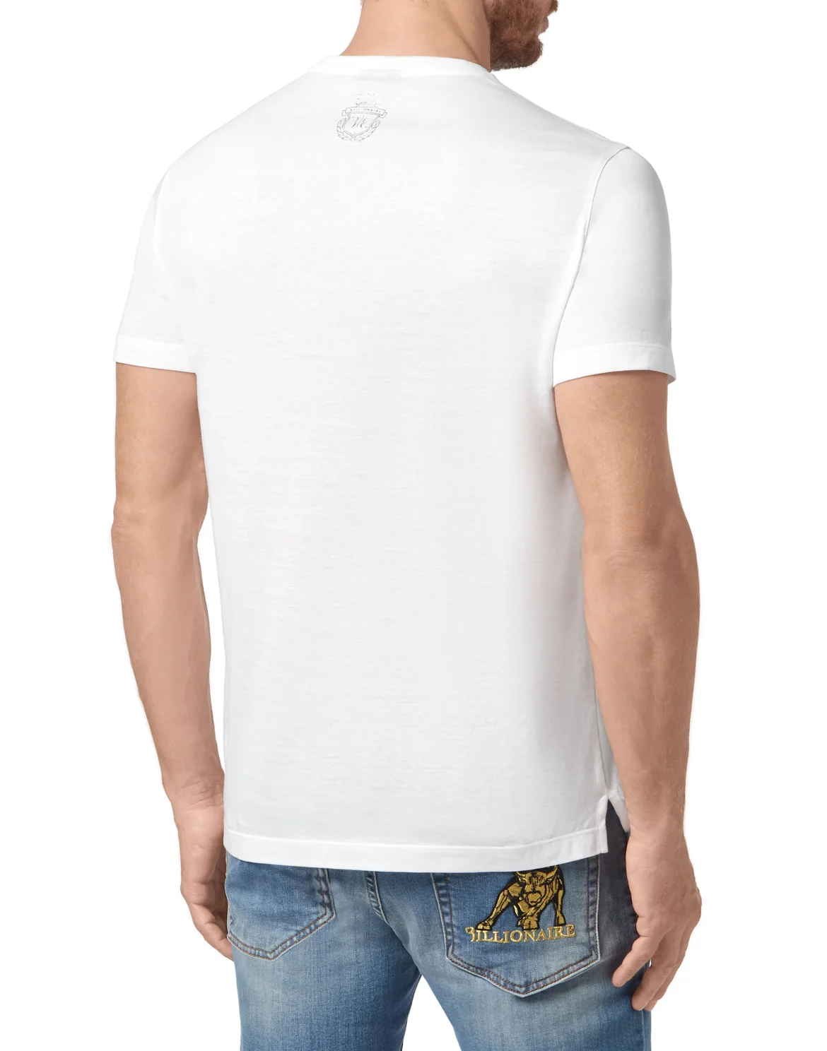 T-shirt Round Neck SS Paisley, цвет: Белый