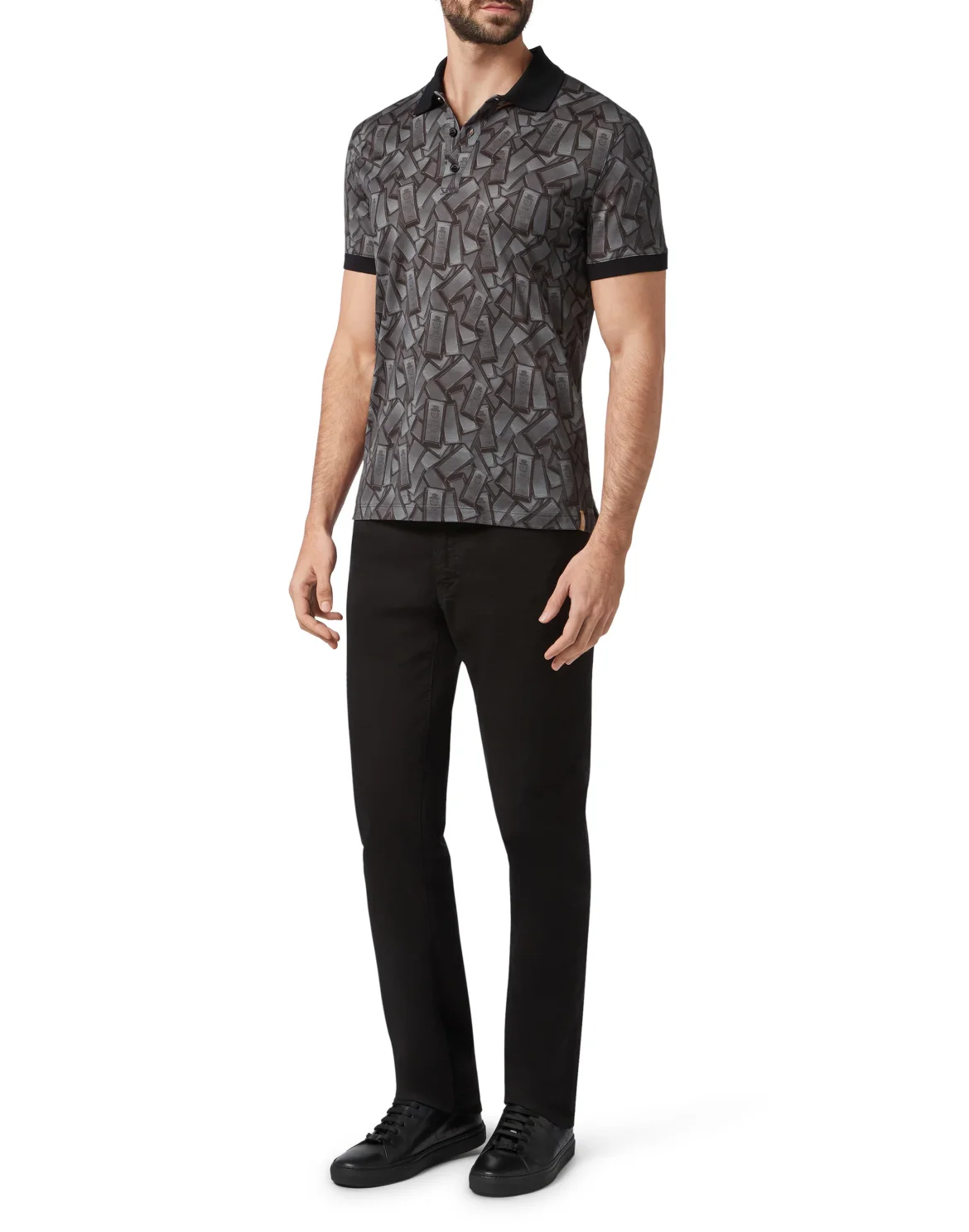 Polo shirt SS Gold, цвет: Черный