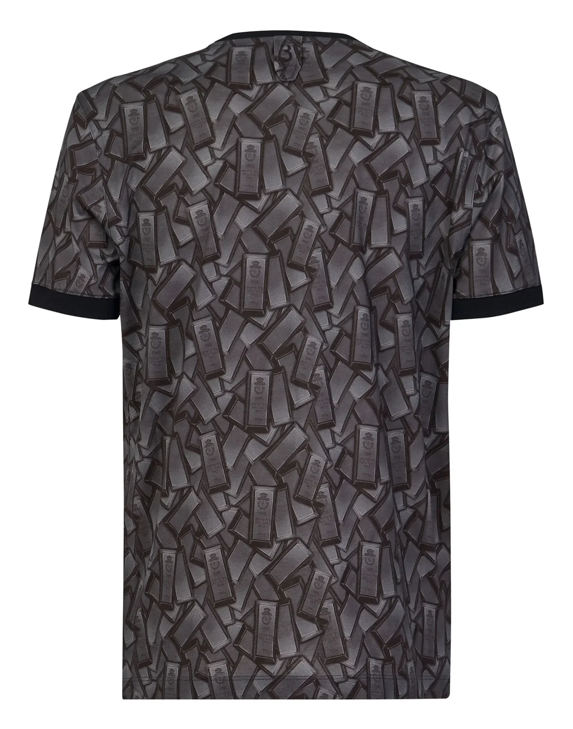 T-shirt Round Neck SS Gold, цвет: Черный