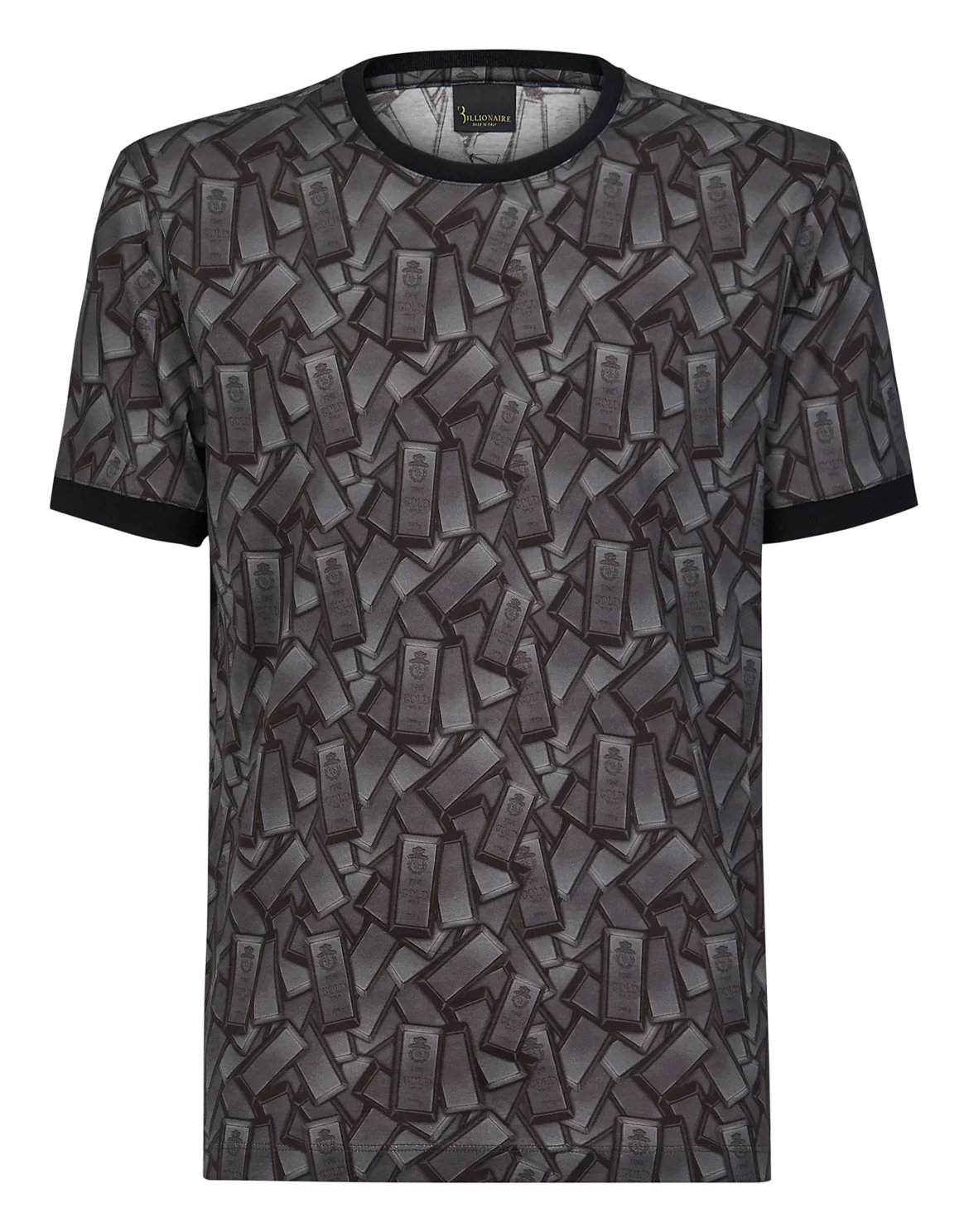 T-shirt Round Neck SS Gold, цвет: Черный