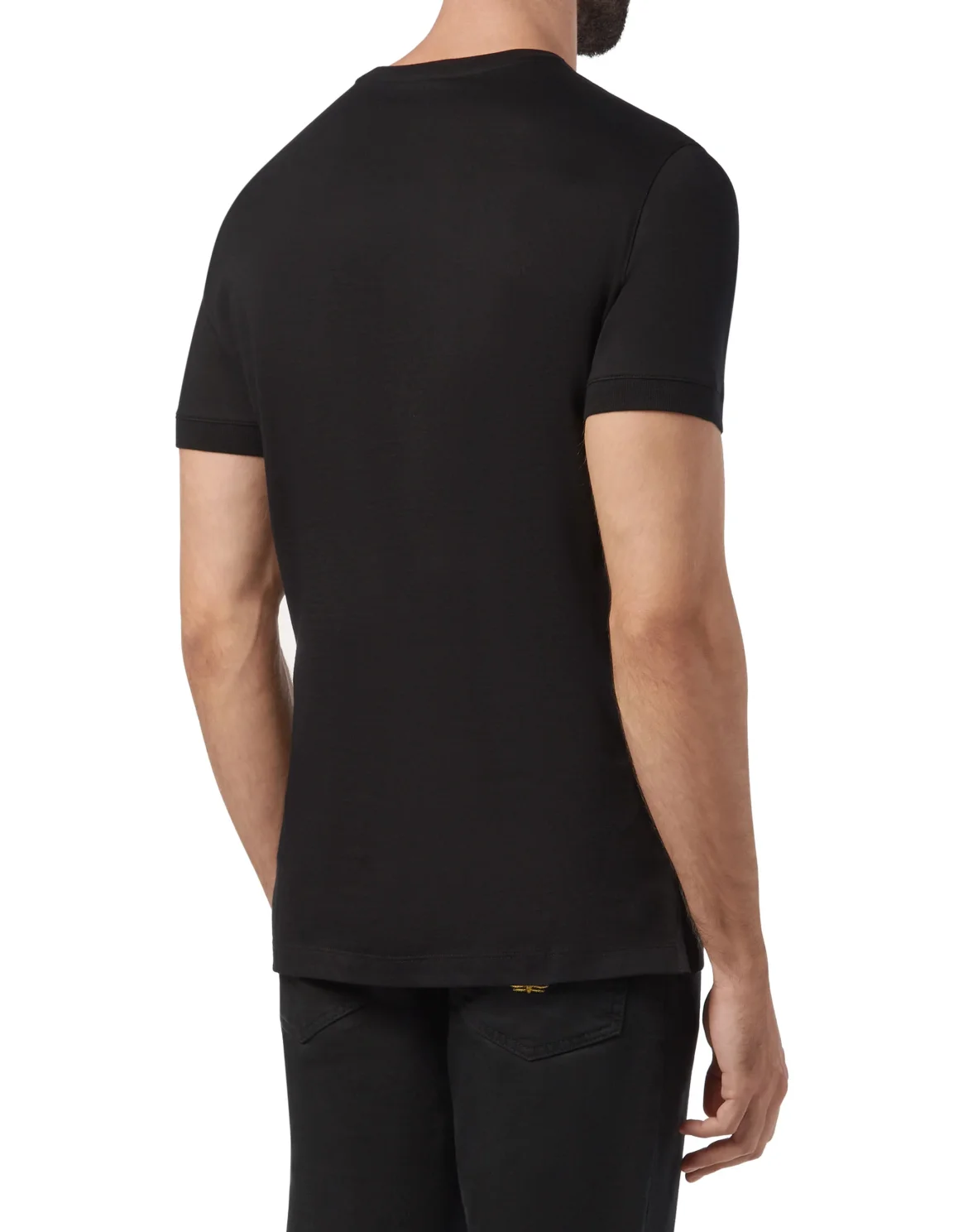 T-shirt Round Neck SS Double B, цвет: Черный