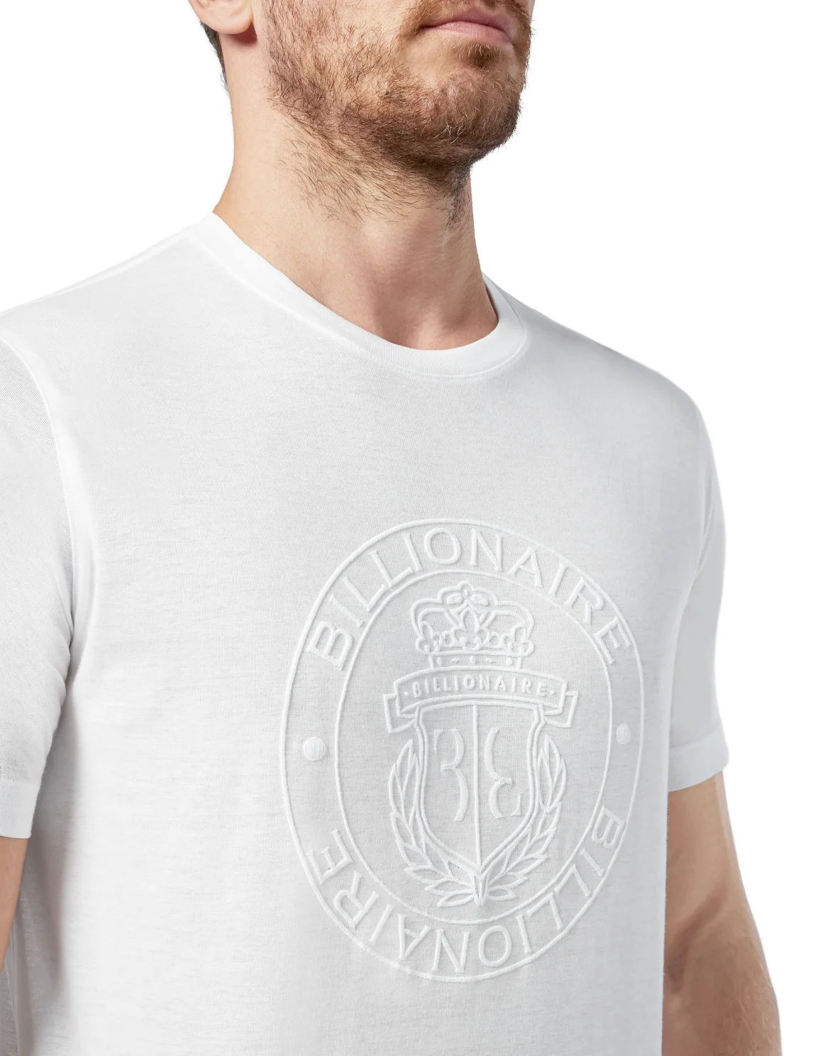 T-shirt Round Neck SS Crest, цвет: Белый