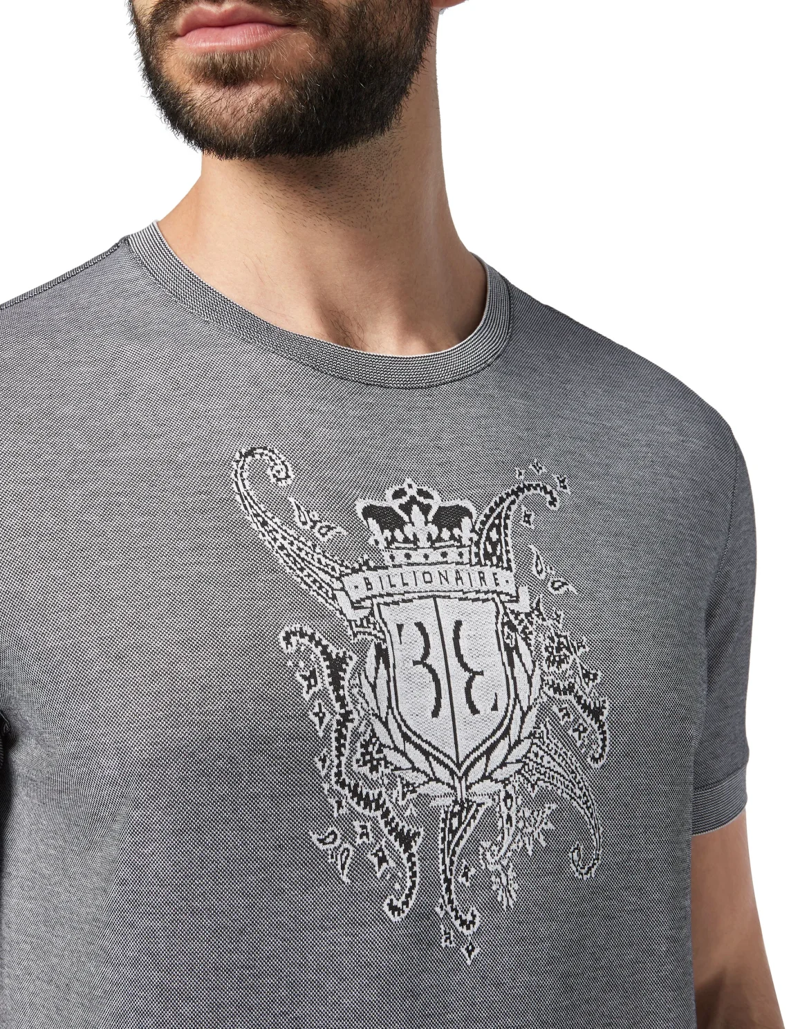 T-shirt Round Neck SS Paisley, цвет: Белый