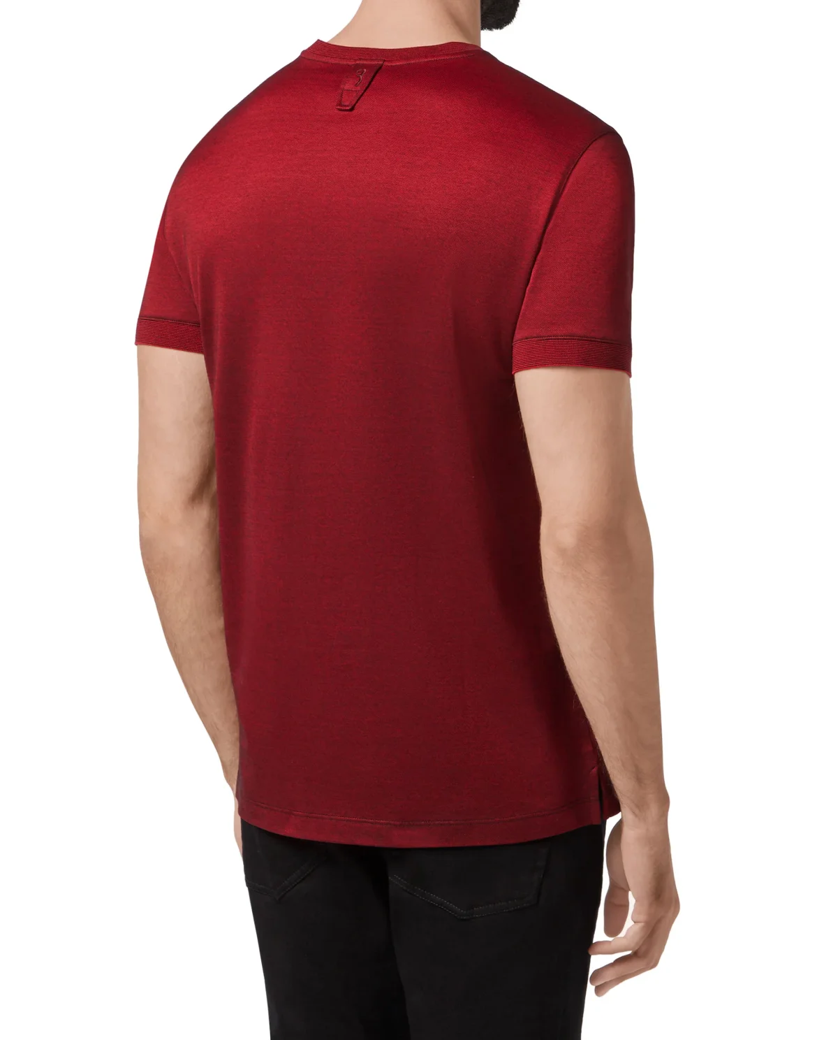 T-shirt Round Neck SS Paisley, цвет: Красный