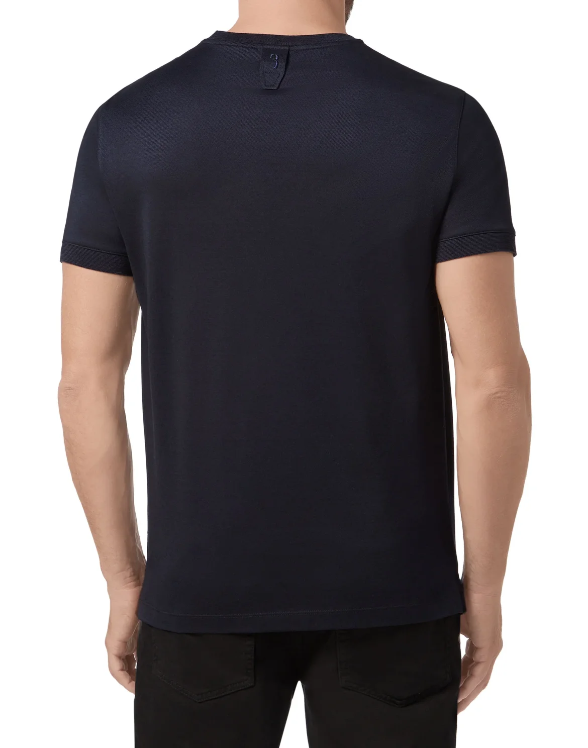 T-shirt Round Neck SS Paisley, цвет: Синий