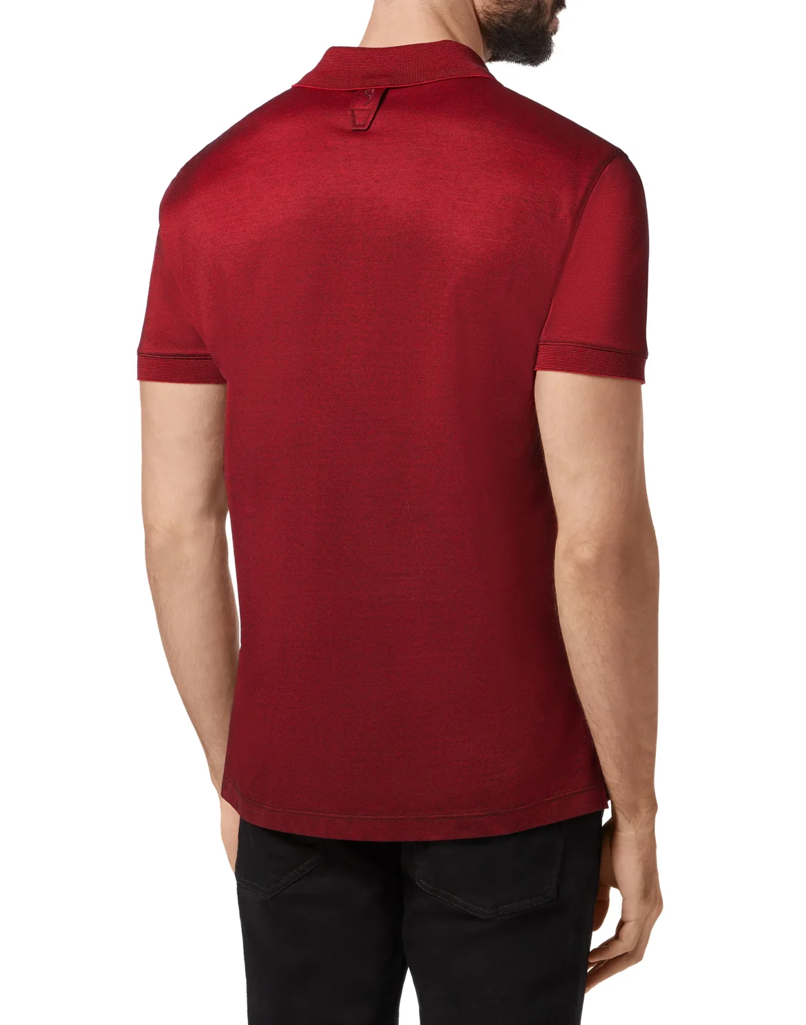 Polo shirt SS Paisley, цвет: Красный