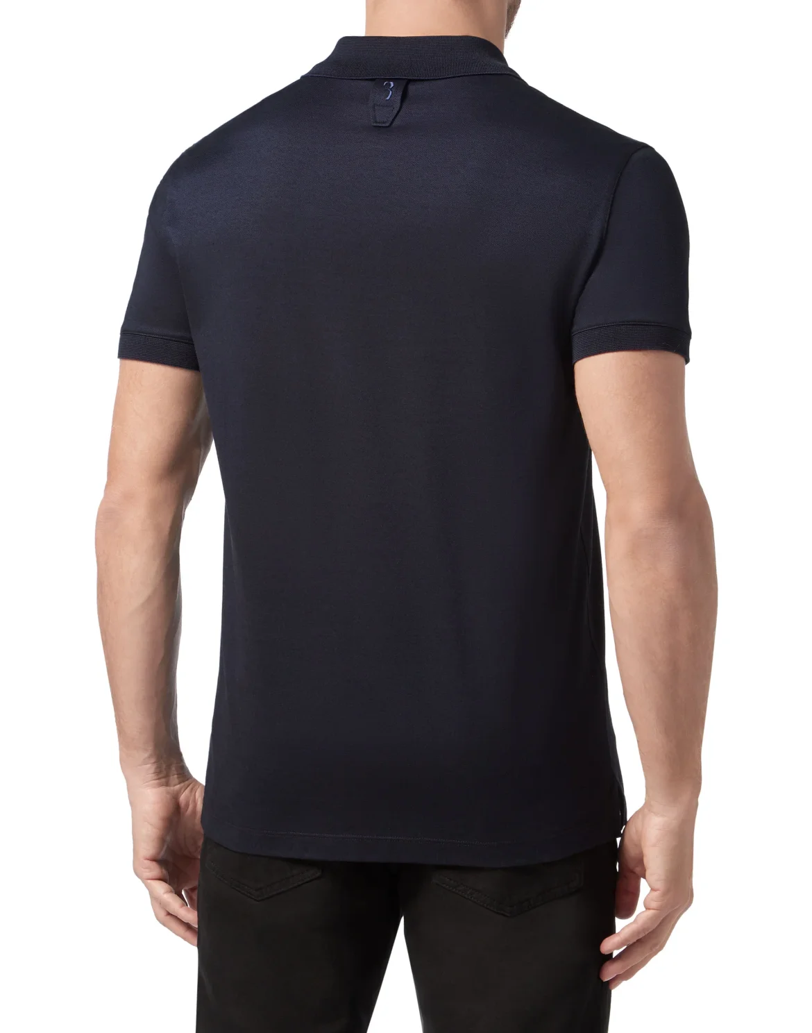 Polo shirt SS Paisley, цвет: Синий