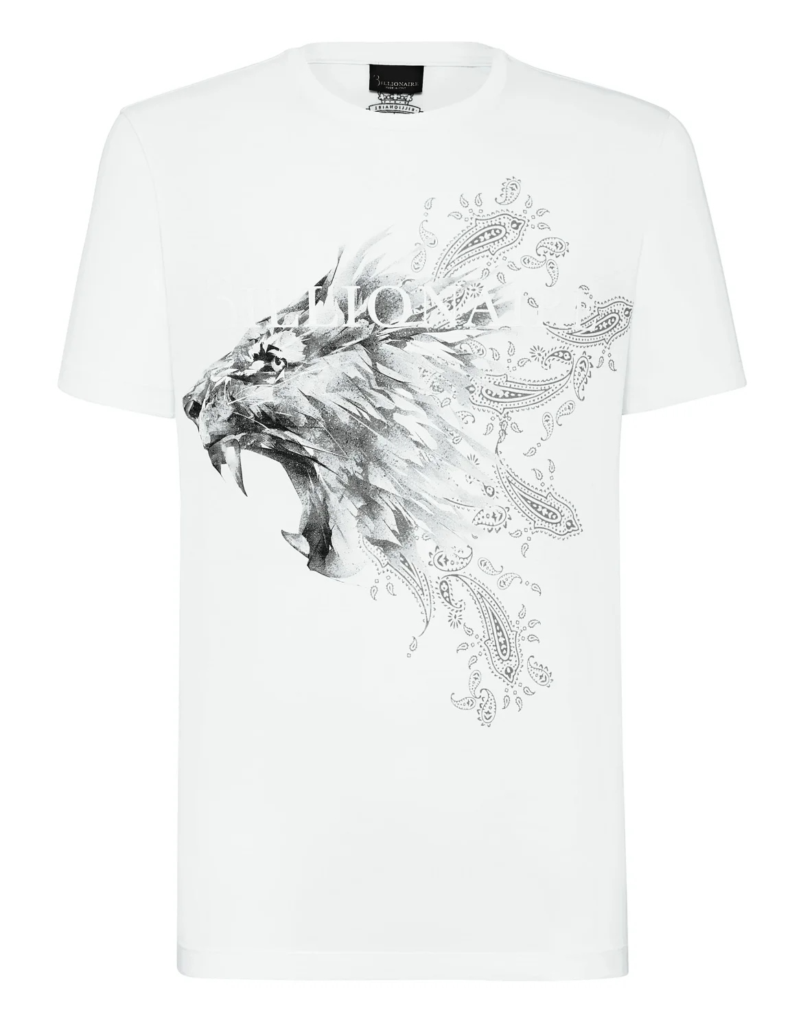 T-shirt Round Neck SS Lion, цвет: Белый