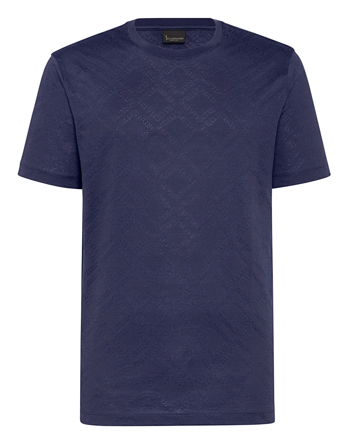 T-shirt Round Neck SS Logos, цвет: Синий