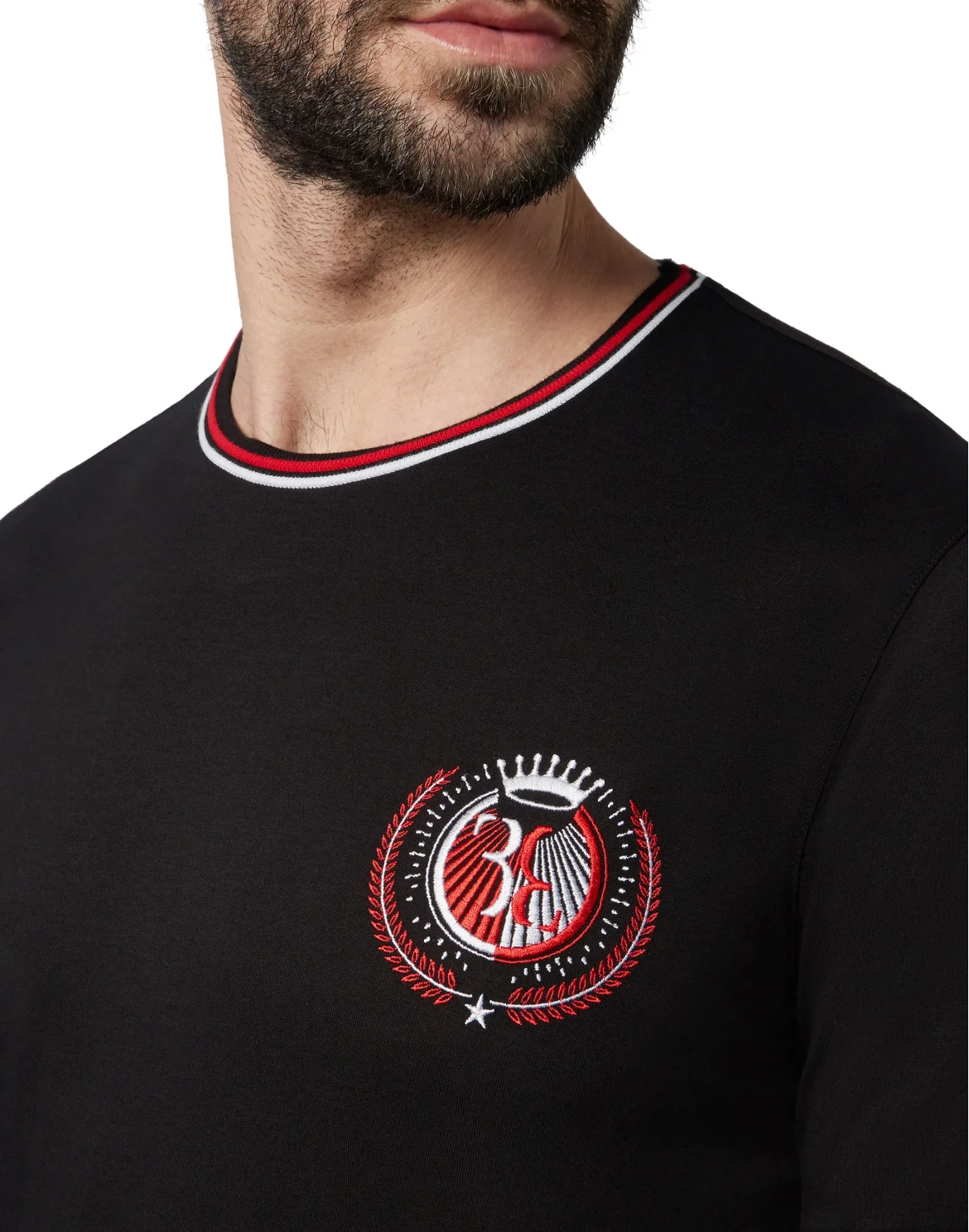 T-shirt Round Neck SS Double B, цвет: Черный
