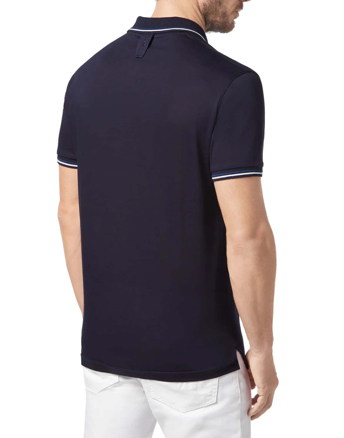 Polo shirt SS Double B, цвет: Синий