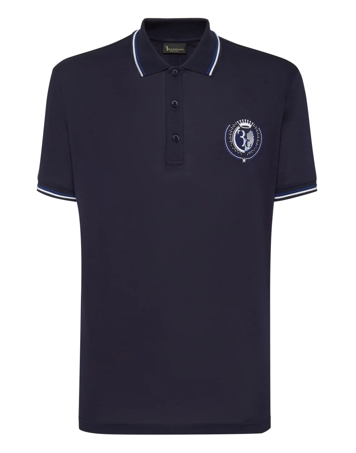 Polo shirt SS Double B, цвет: Синий