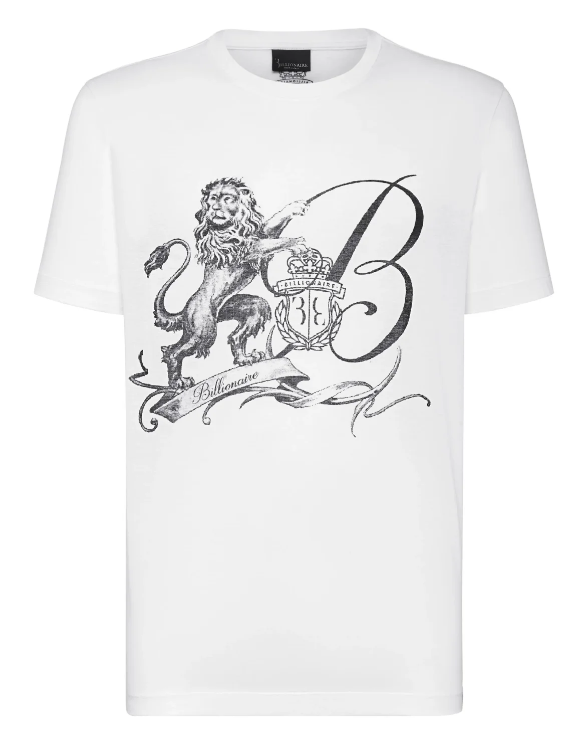 T-shirt Round Neck SS Lion, цвет: Белый