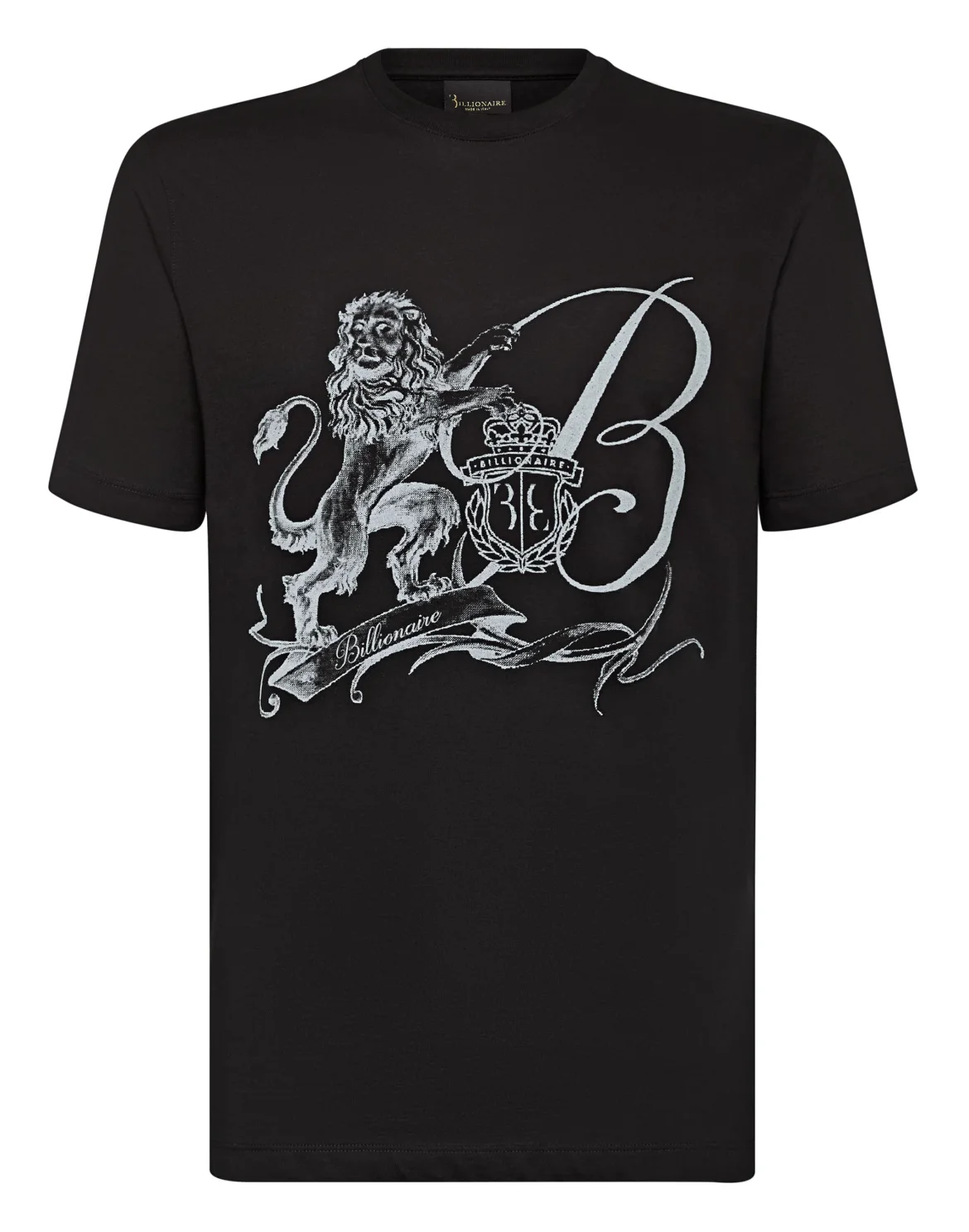 T-shirt Round Neck SS Lion, цвет: Черный