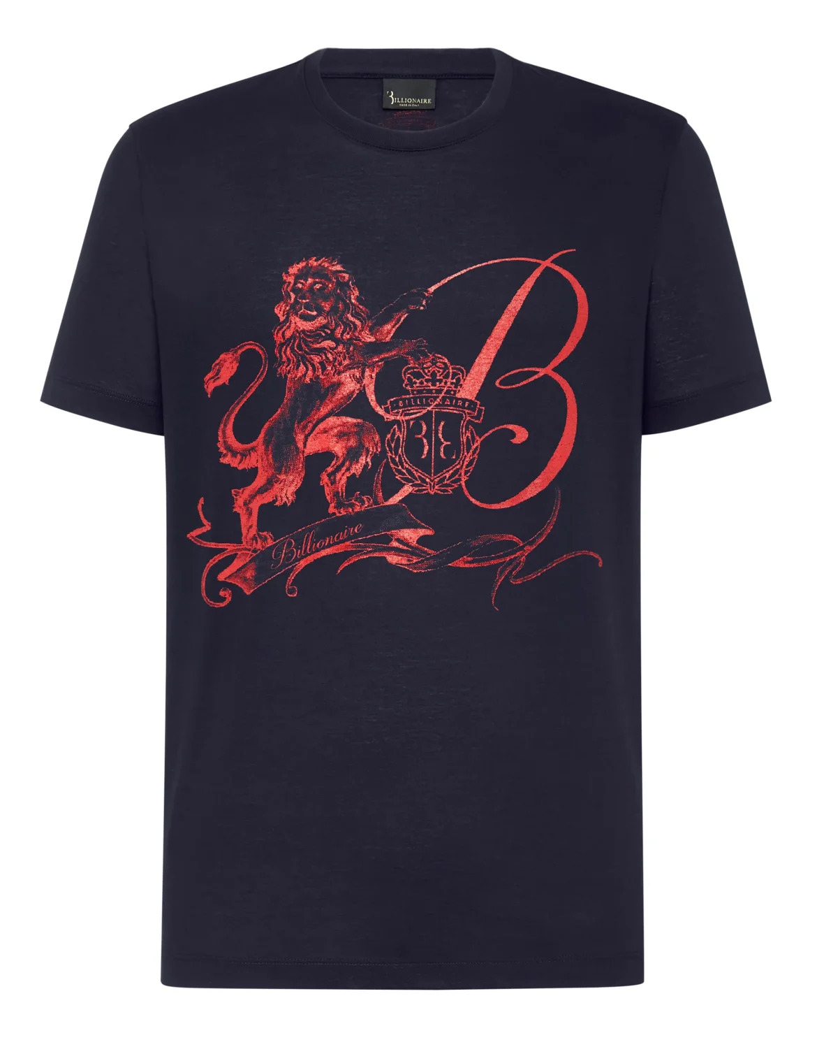 T-shirt Round Neck SS Lion, цвет: Синий