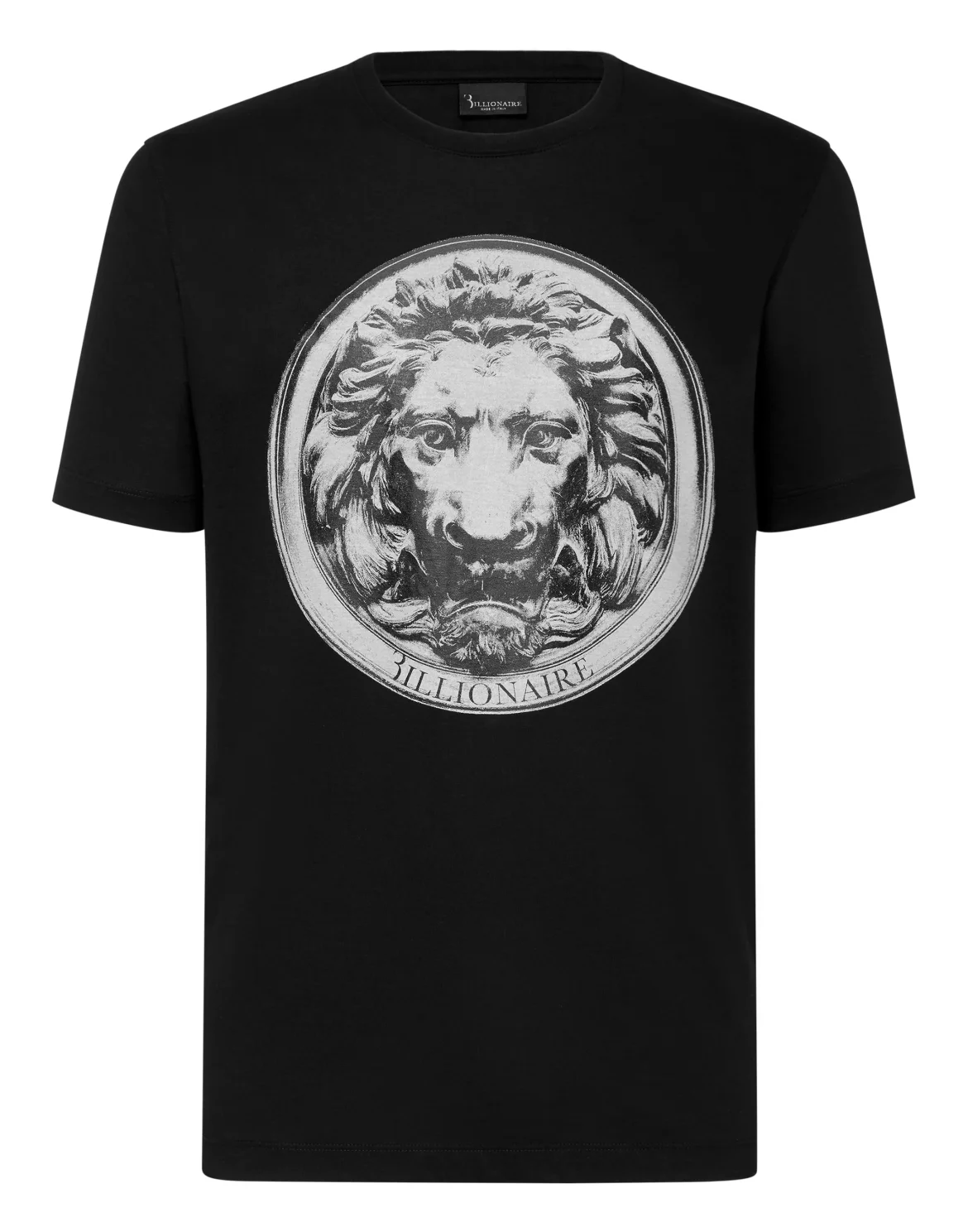 T-shirt Round Neck SS Lion, цвет: Черный