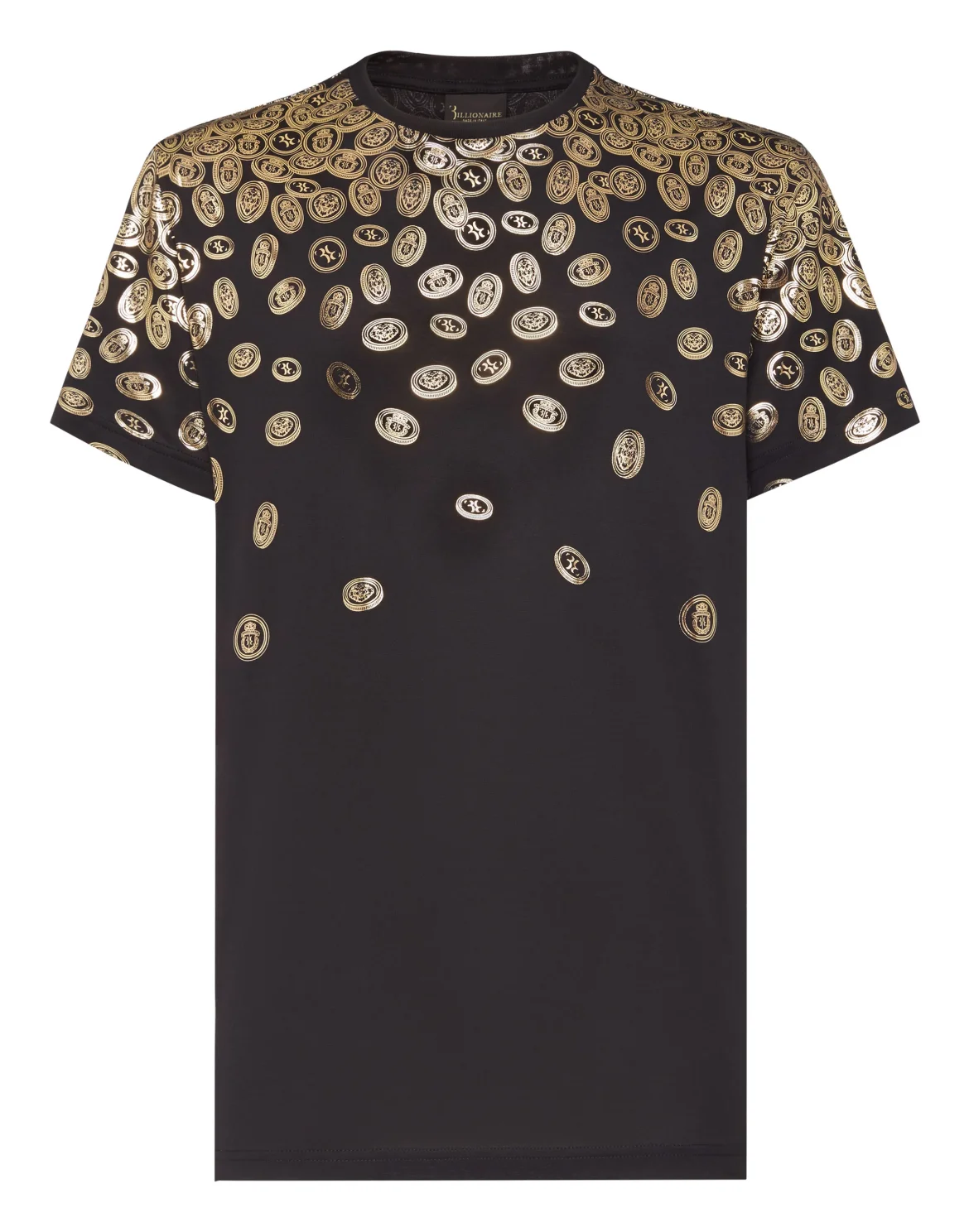 T-shirt Round Neck SS Money, цвет: Черный
