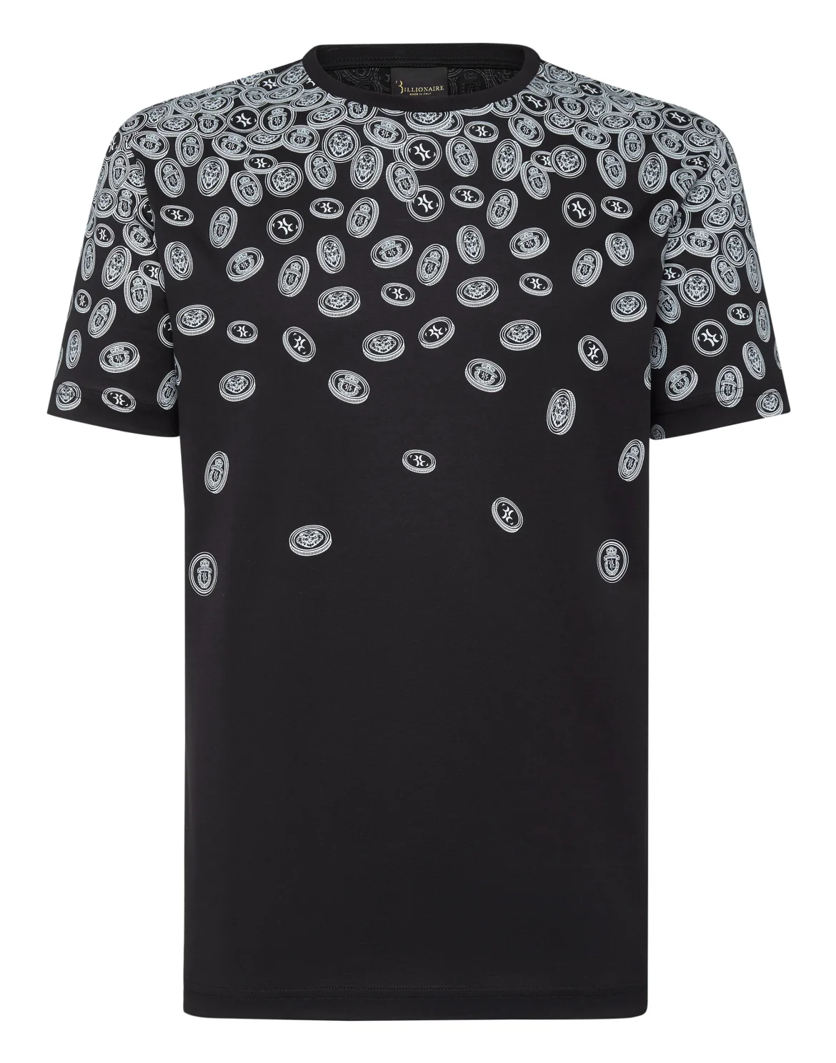 T-shirt Round Neck SS Money, цвет: Черный
