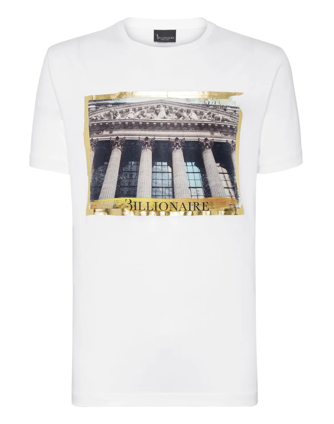 T-shirt Round Neck SS Money, цвет: Белый