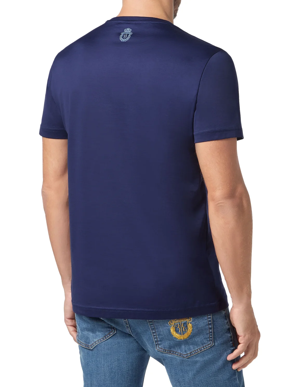 T-shirt Round Neck SS Money, цвет: Синий