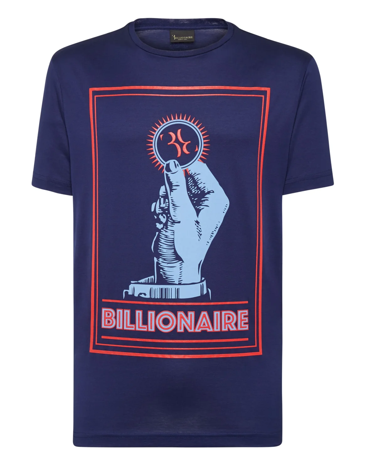 T-shirt Round Neck SS Money, цвет: Синий