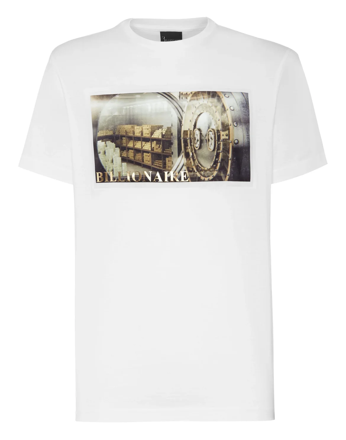 T-shirt Round Neck SS Money, цвет: Белый