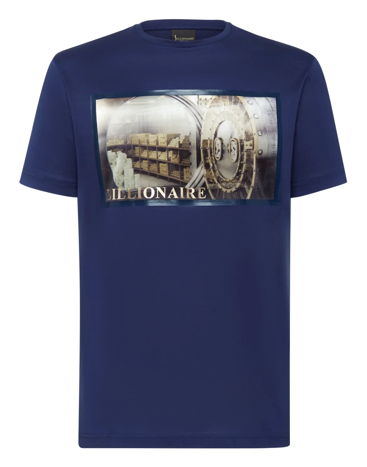 T-shirt Round Neck SS Money, цвет: Синий