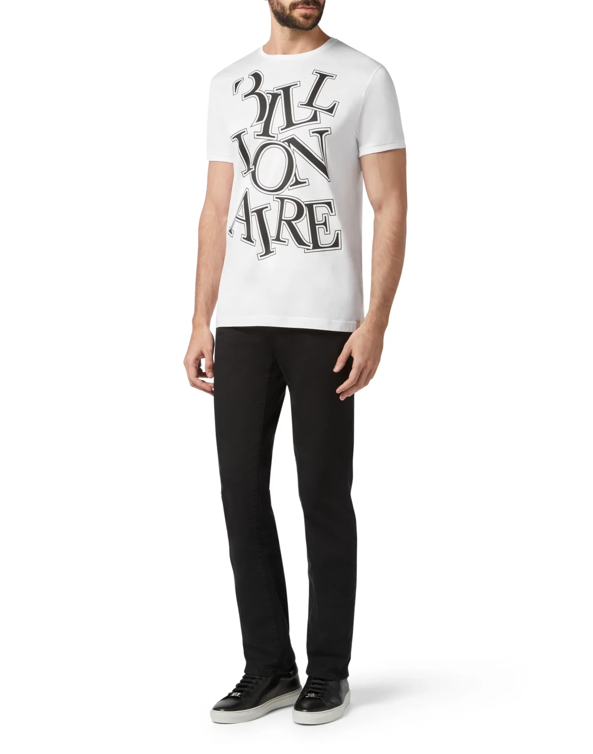 T-shirt Round Neck SS Logos, цвет: Белый