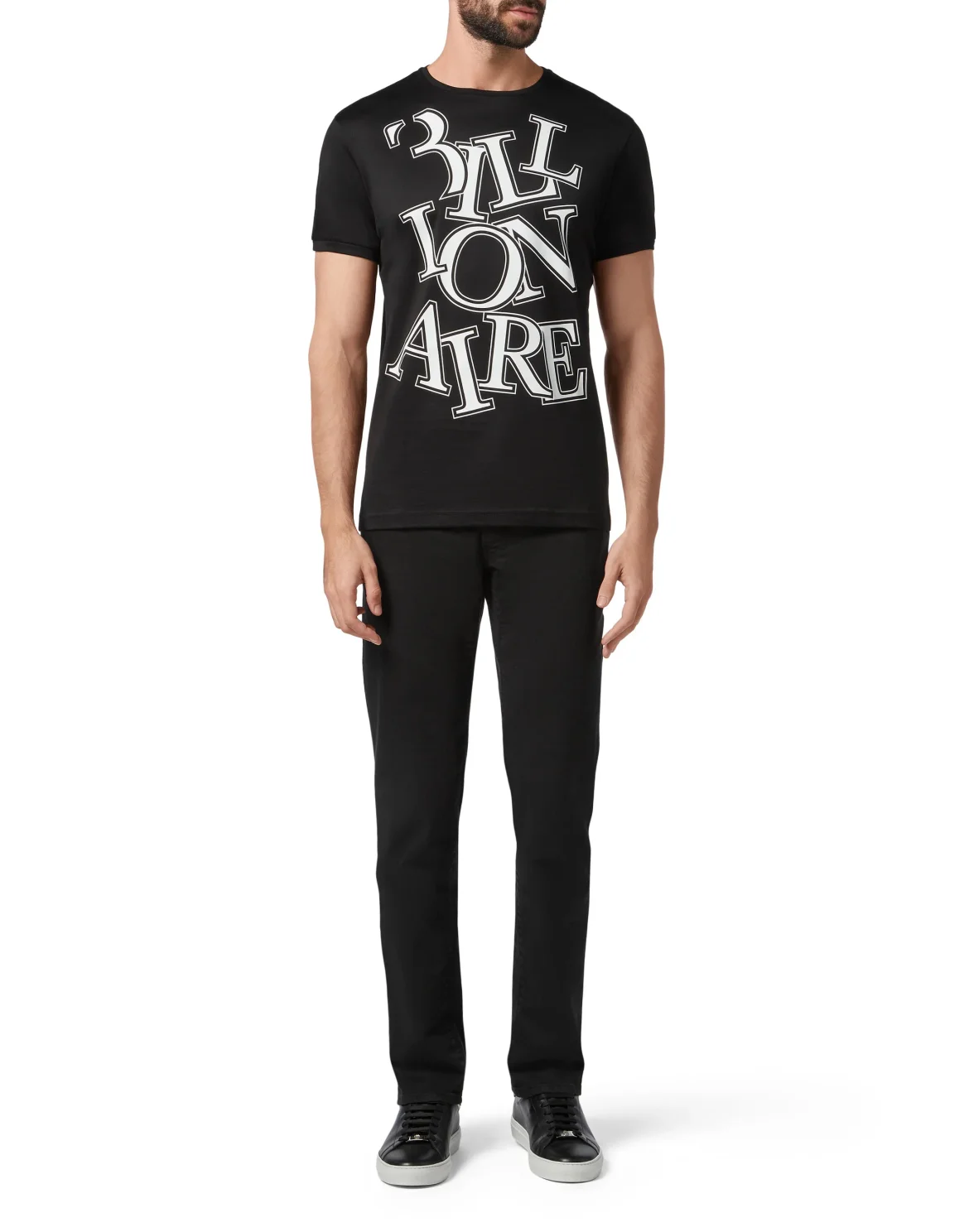 T-shirt Round Neck SS Logos, цвет: Черный