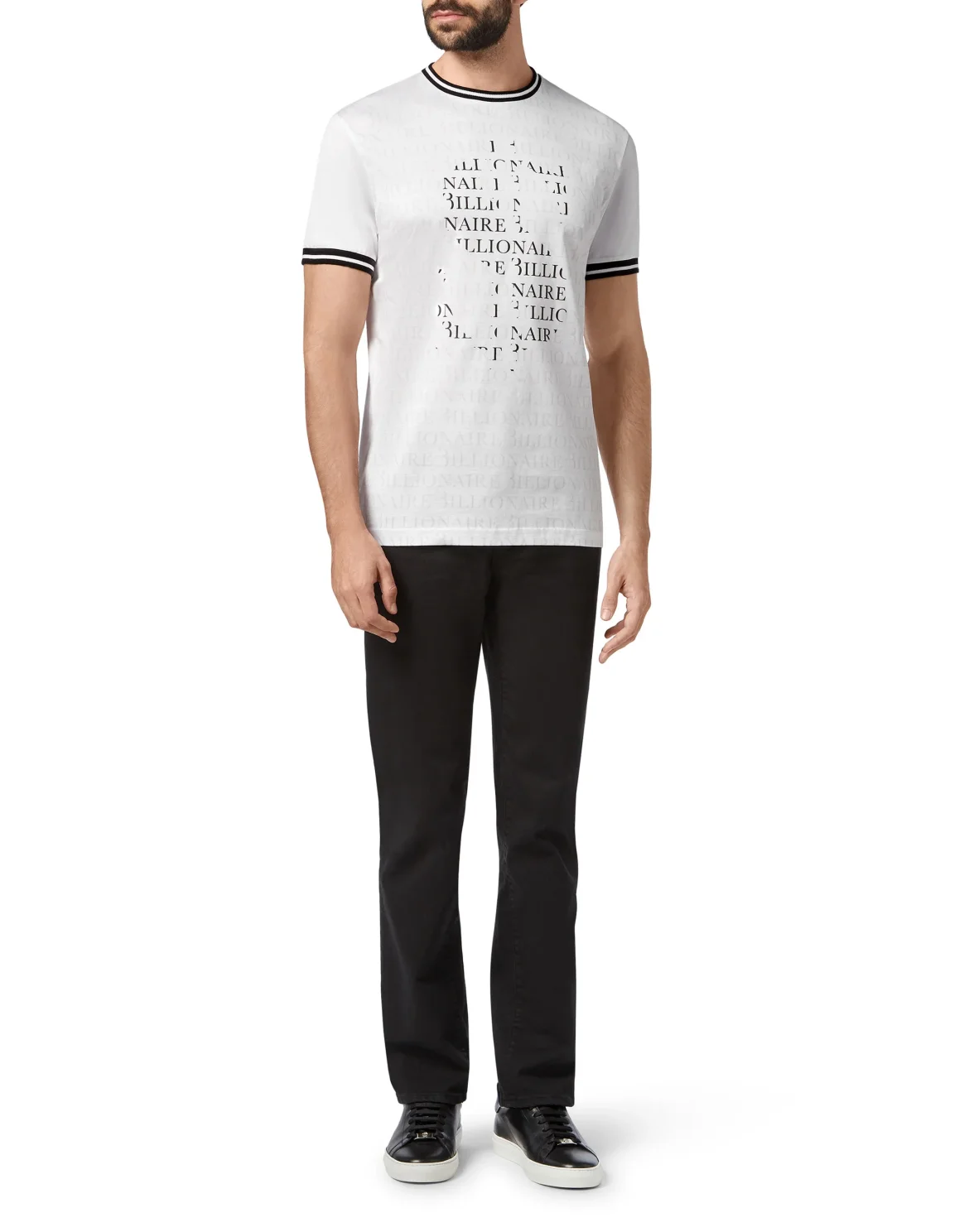 T-shirt Round Neck SS Money, цвет: Белый