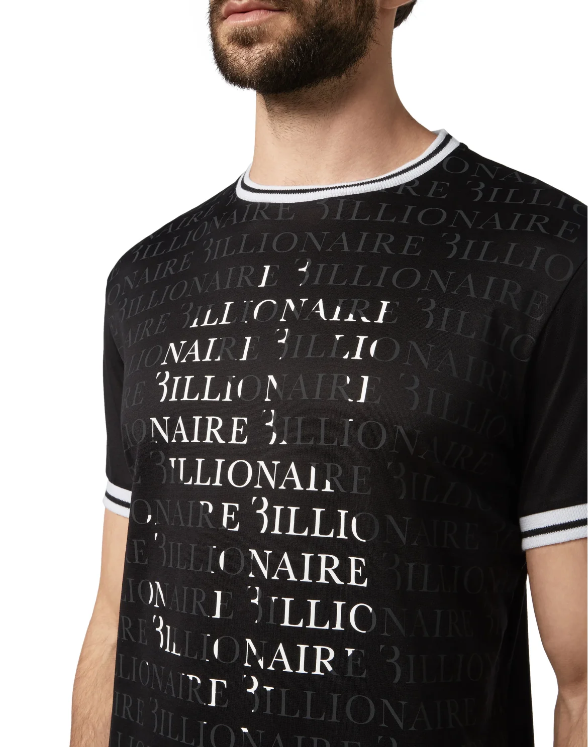 T-shirt Round Neck SS Money, цвет: Черный