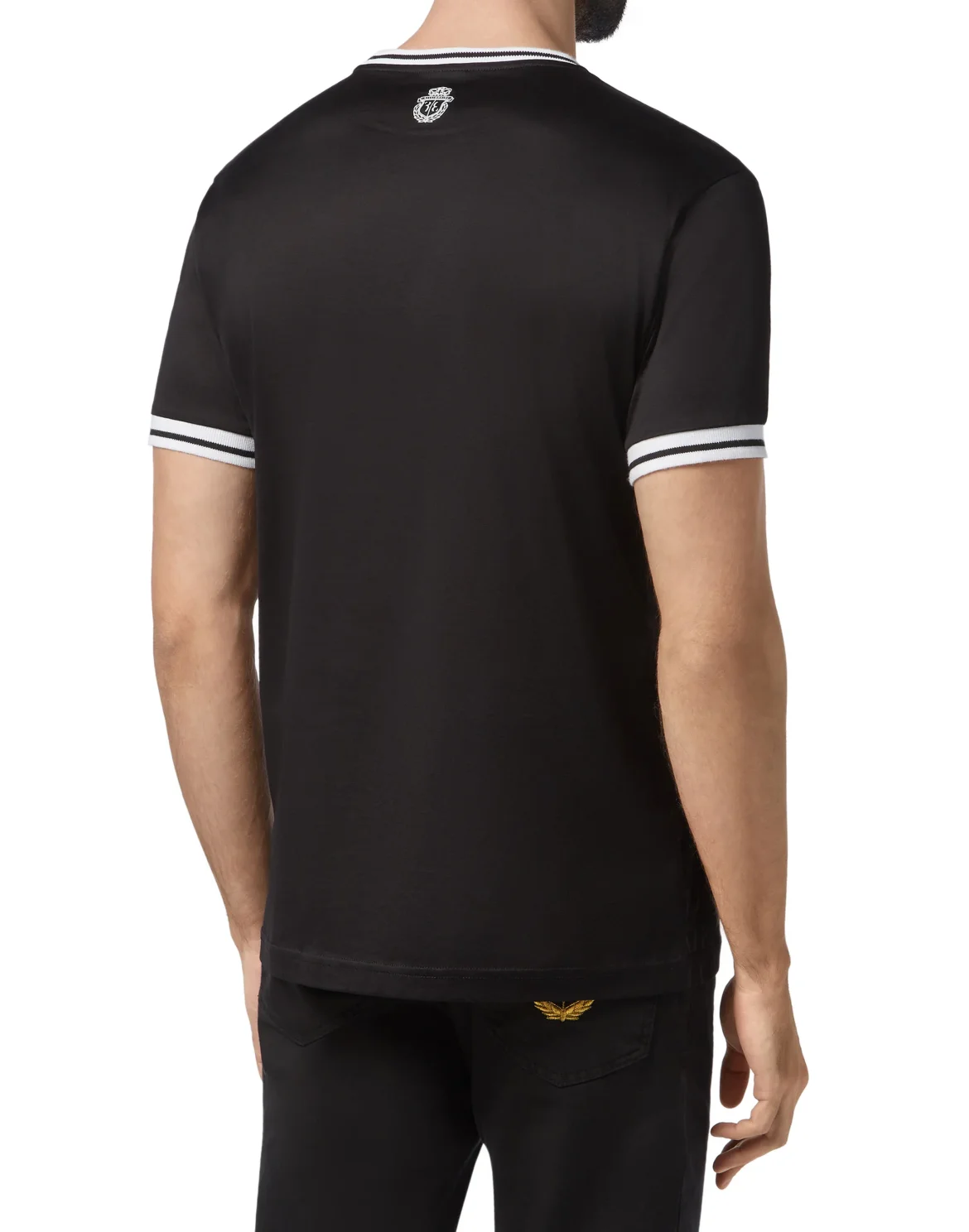 T-shirt Round Neck SS Money, цвет: Черный