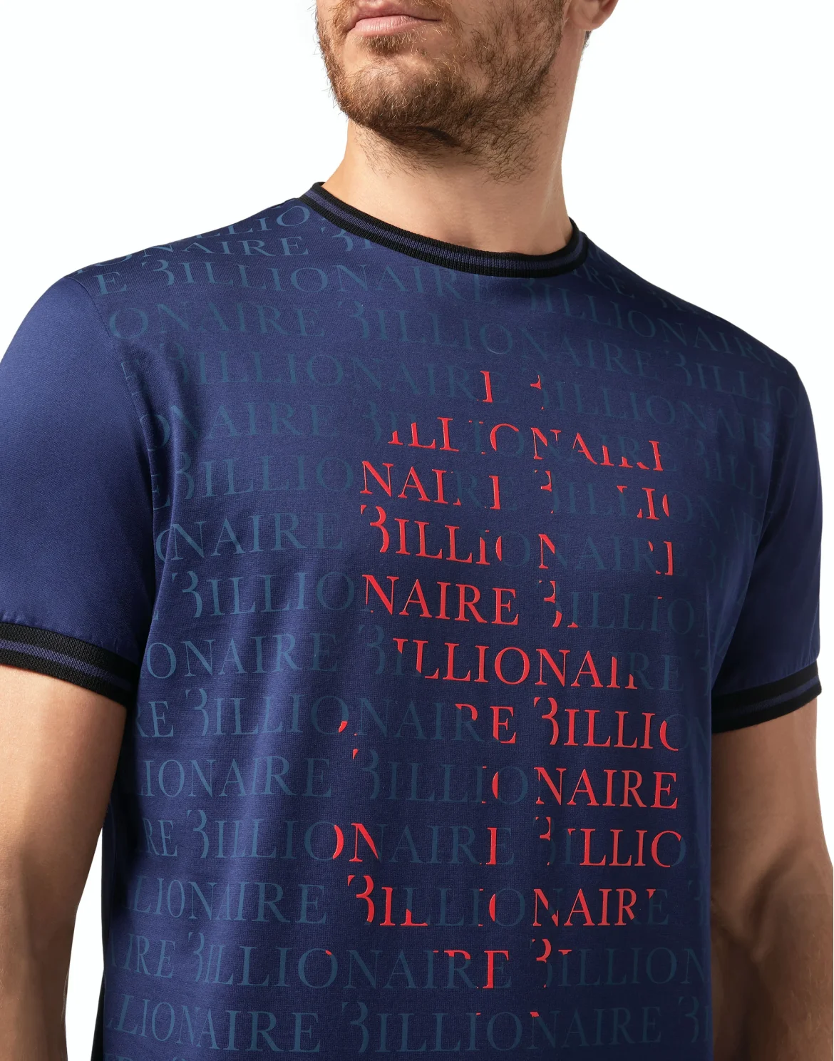 T-shirt Round Neck SS Money, цвет: Синий